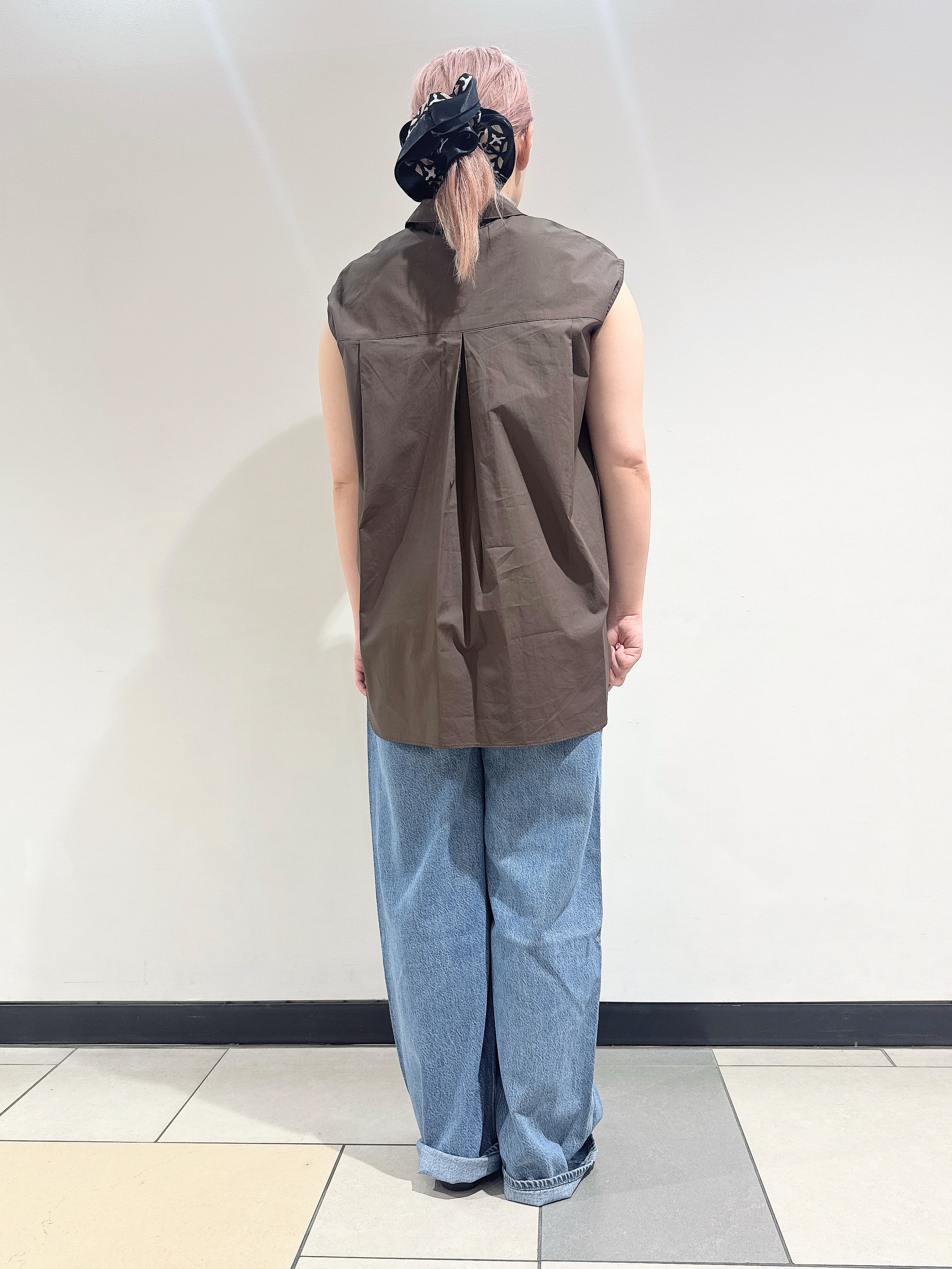 なかもとあきさんの「DRESSTERIOR｜フレンチスリーブ スキッパーブラウス」を使ったコーディネート
