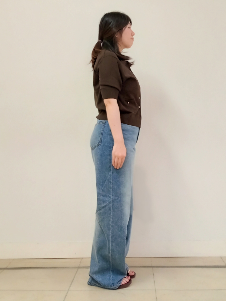 emiさんの「DRESSTERIOR｜【UVカット】クールタッチ シャツカーディガン」を使ったコーディネート
