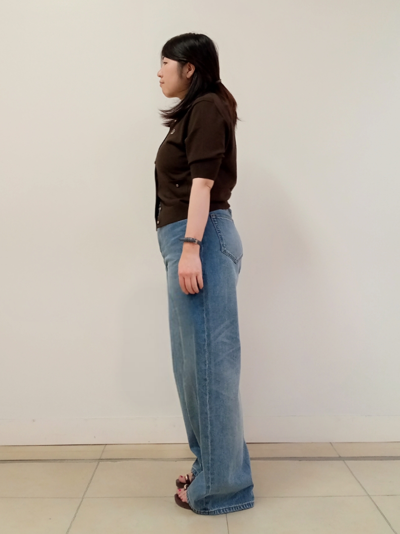 emiさんの「DRESSTERIOR｜【UVカット】クールタッチ シャツカーディガン」を使ったコーディネート