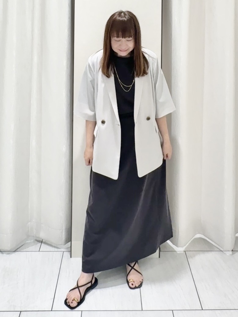 ʏᴜᴋɪᴋᴏさんの「UNTITLED｜【きれいめTシャツ/セットアップ可】ヴィンテージライクプルオーバー」を使ったコーディネート