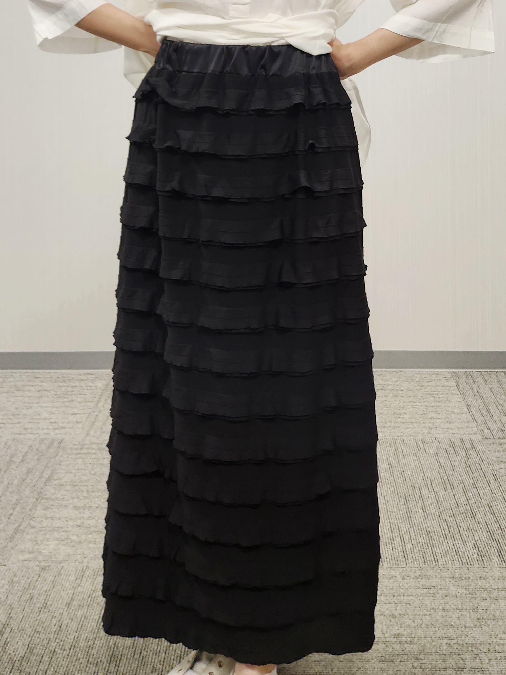 naraさんの「Dessin｜【洗える】ソフトコットンレーヨンブラウス」を使ったコーディネート