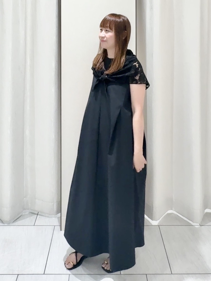 ʏᴜᴋɪᴋᴏさんの「UNTITLED｜【残暑も快適/接触冷感/UVカット/吸水速乾】Aラインロングワンピース」を使ったコーディネート