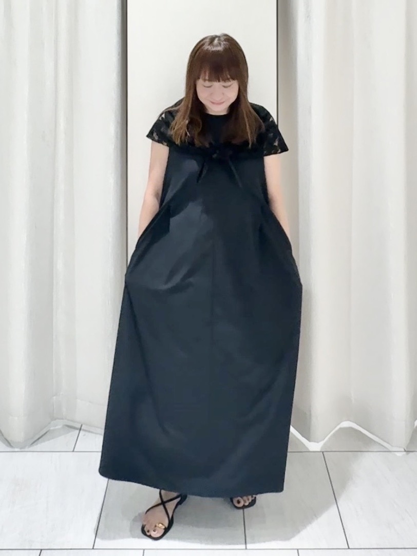 ʏᴜᴋɪᴋᴏさんの「UNTITLED｜【残暑も快適/接触冷感/UVカット/吸水速乾】Aラインロングワンピース」を使ったコーディネート