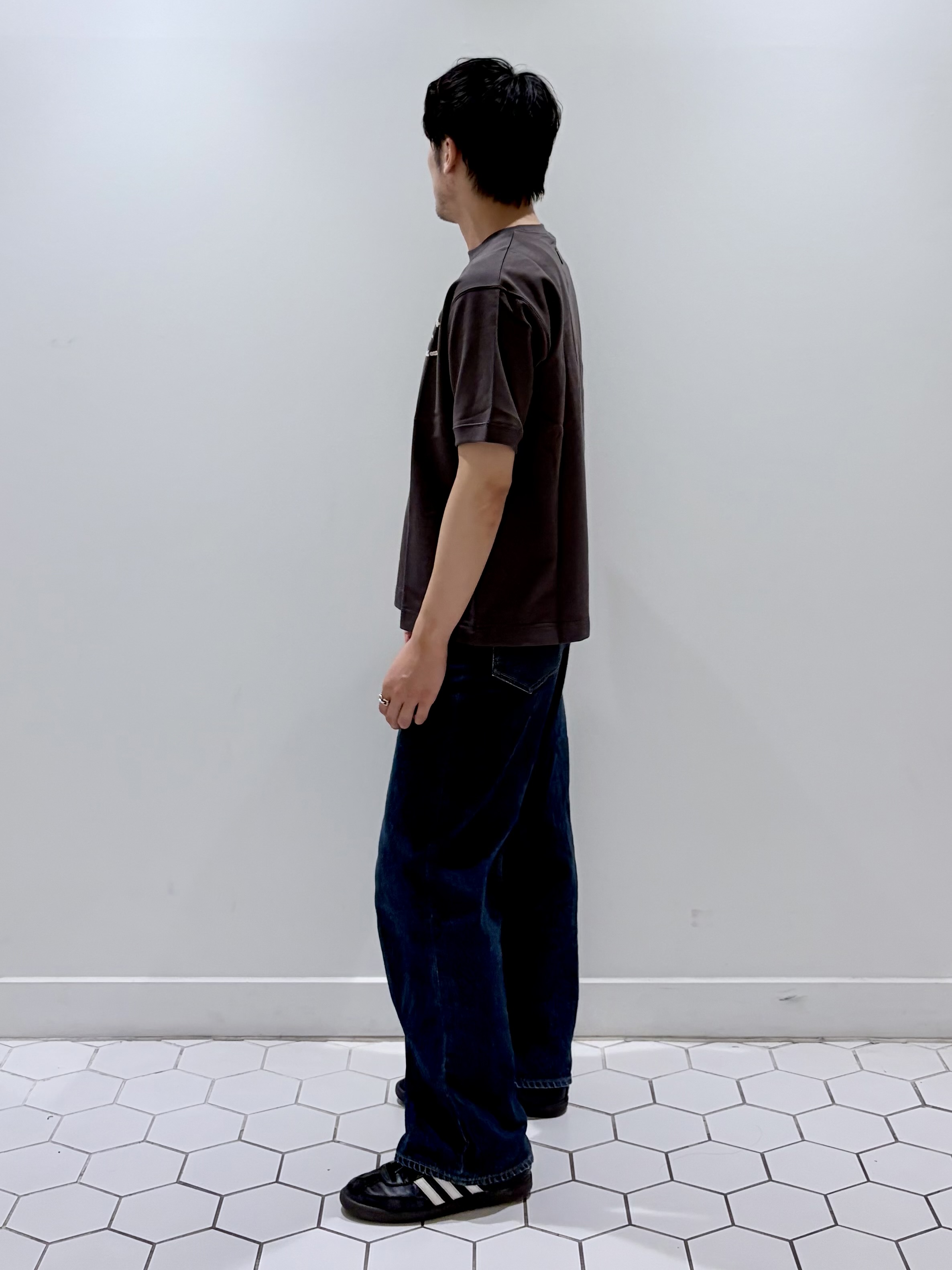 takeruさんの「Dessin｜【ユニセックス/洗える】ワイドシルエット12OZデニム」を使ったコーディネート