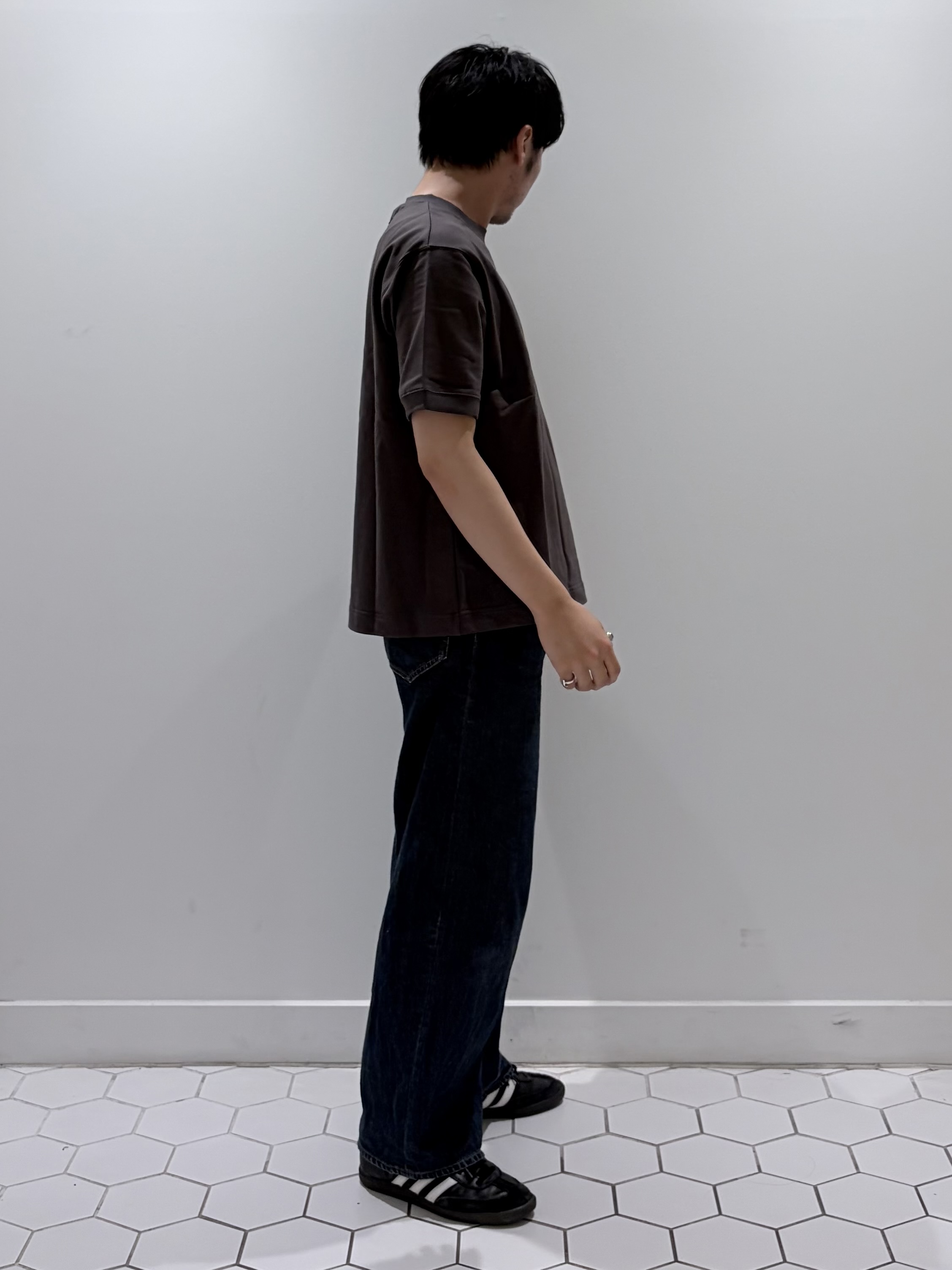 takeruさんの「Dessin｜【ユニセックス/洗える】ワイドシルエット12OZデニム」を使ったコーディネート