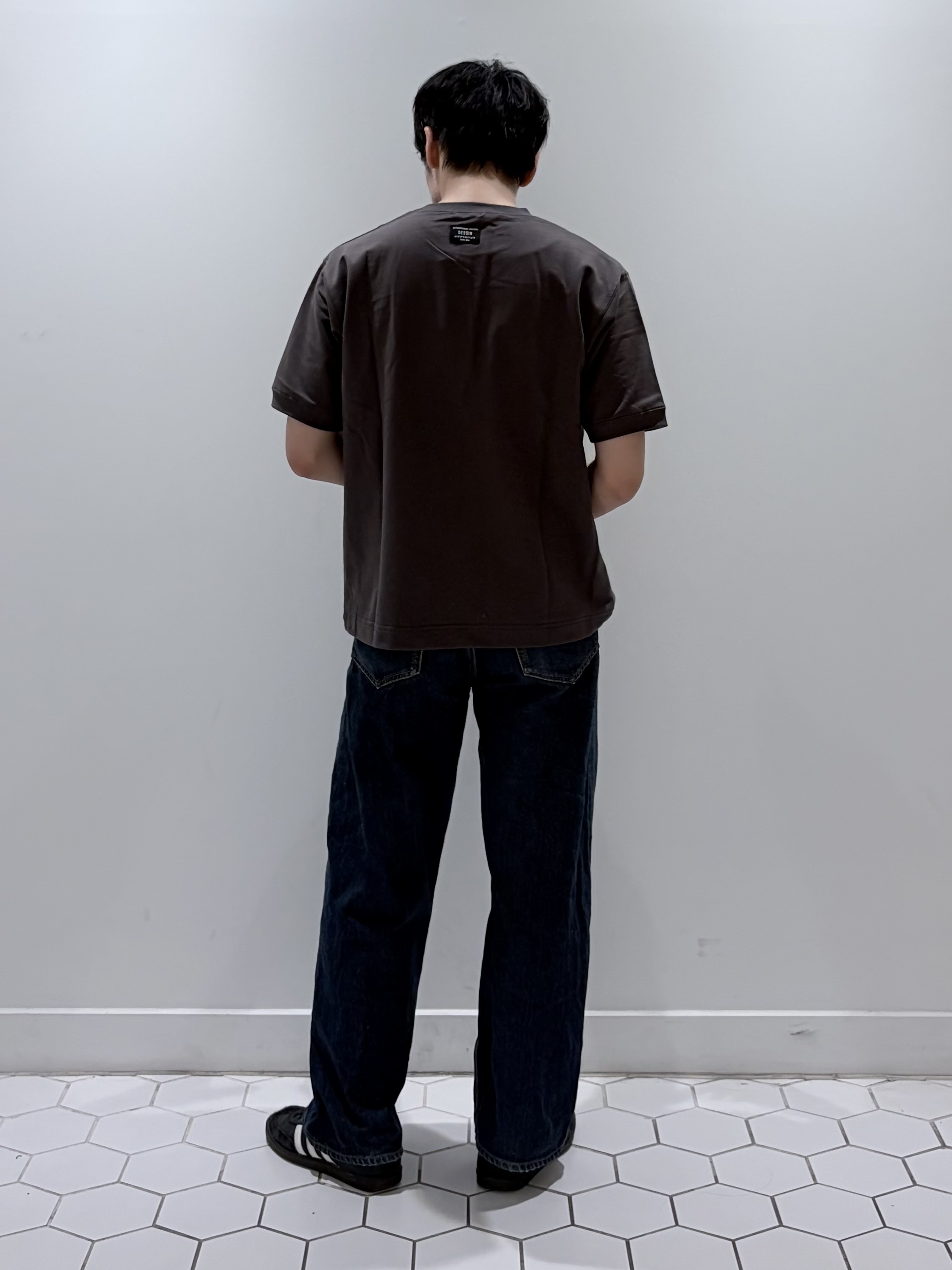takeruさんの「Dessin｜【ユニセックス/洗える】ワイドシルエット12OZデニム」を使ったコーディネート