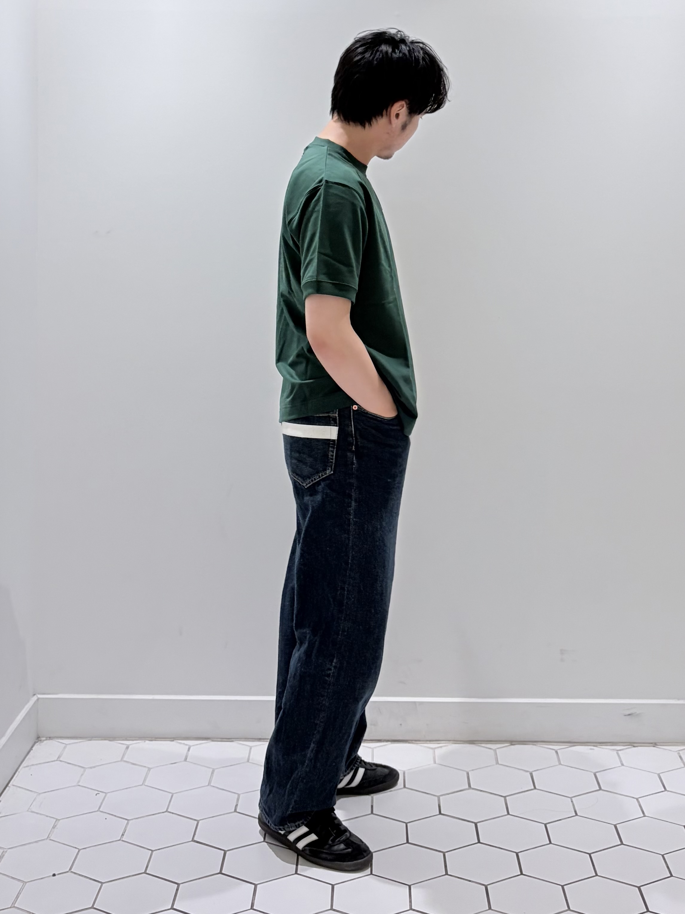 takeruさんの「Dessin｜【ユニセックス/洗える】ワイドシルエット12OZデニム」を使ったコーディネート