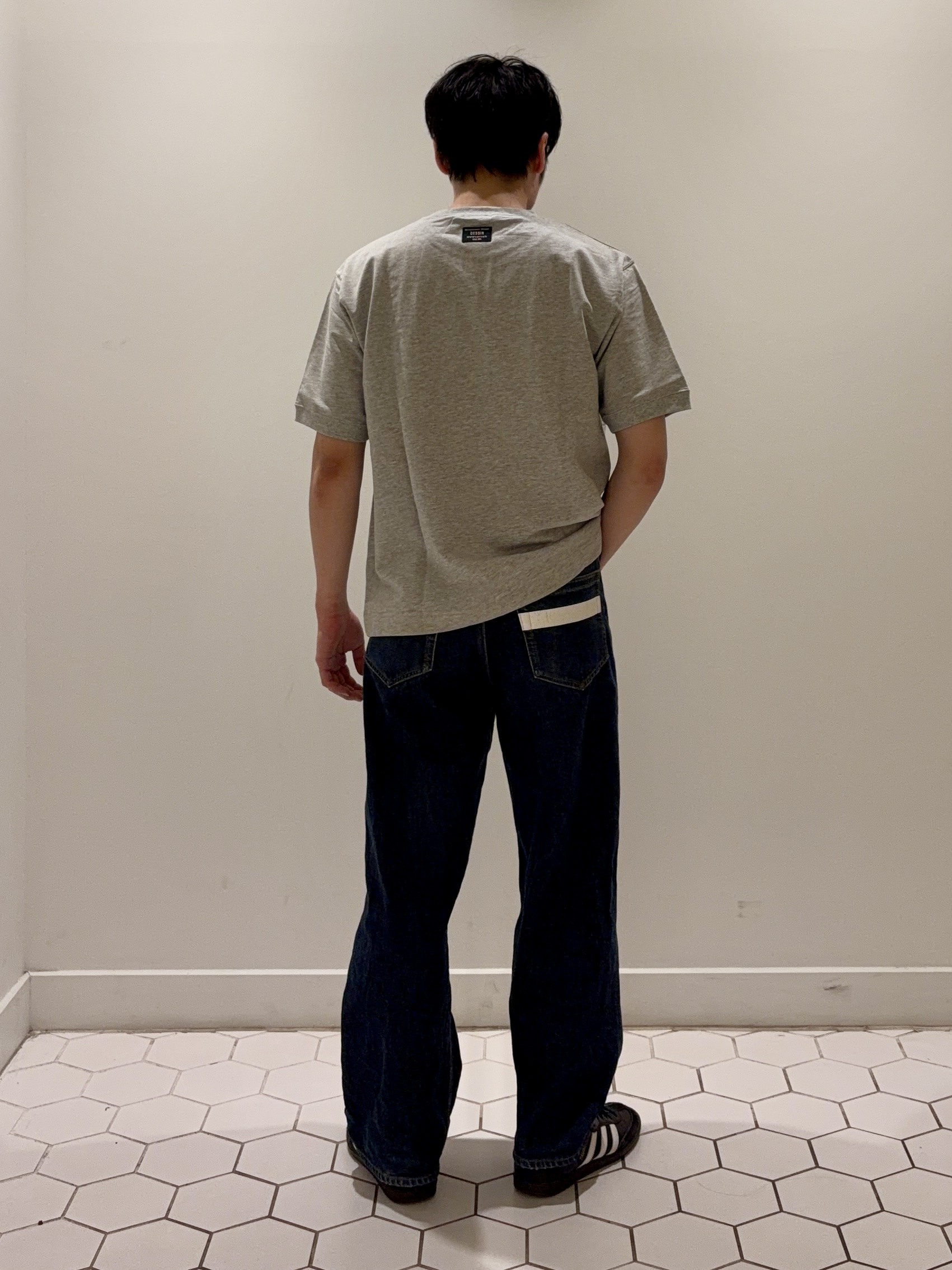 takeruさんの「Dessin｜【ユニセックス/洗える】ワイドシルエット12OZデニム」を使ったコーディネート