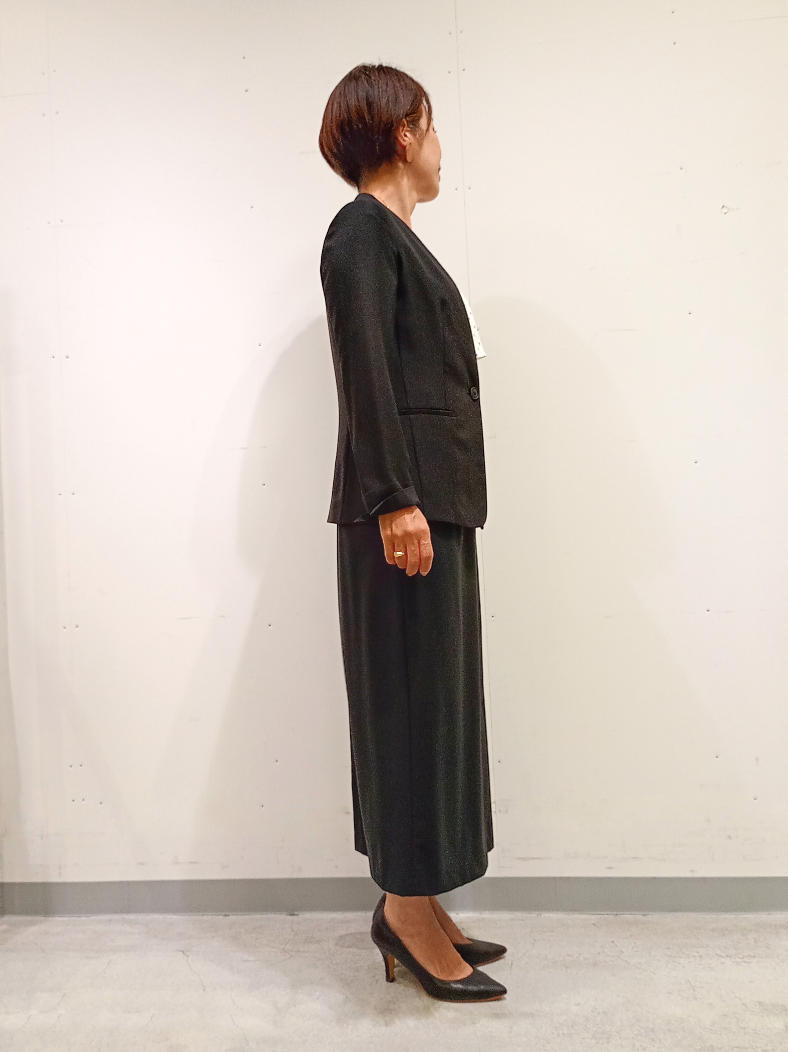 Kさんの「INDIVI｜【初秋/UVケア/着る日傘】カラーレスジャケット」を使ったコーディネート