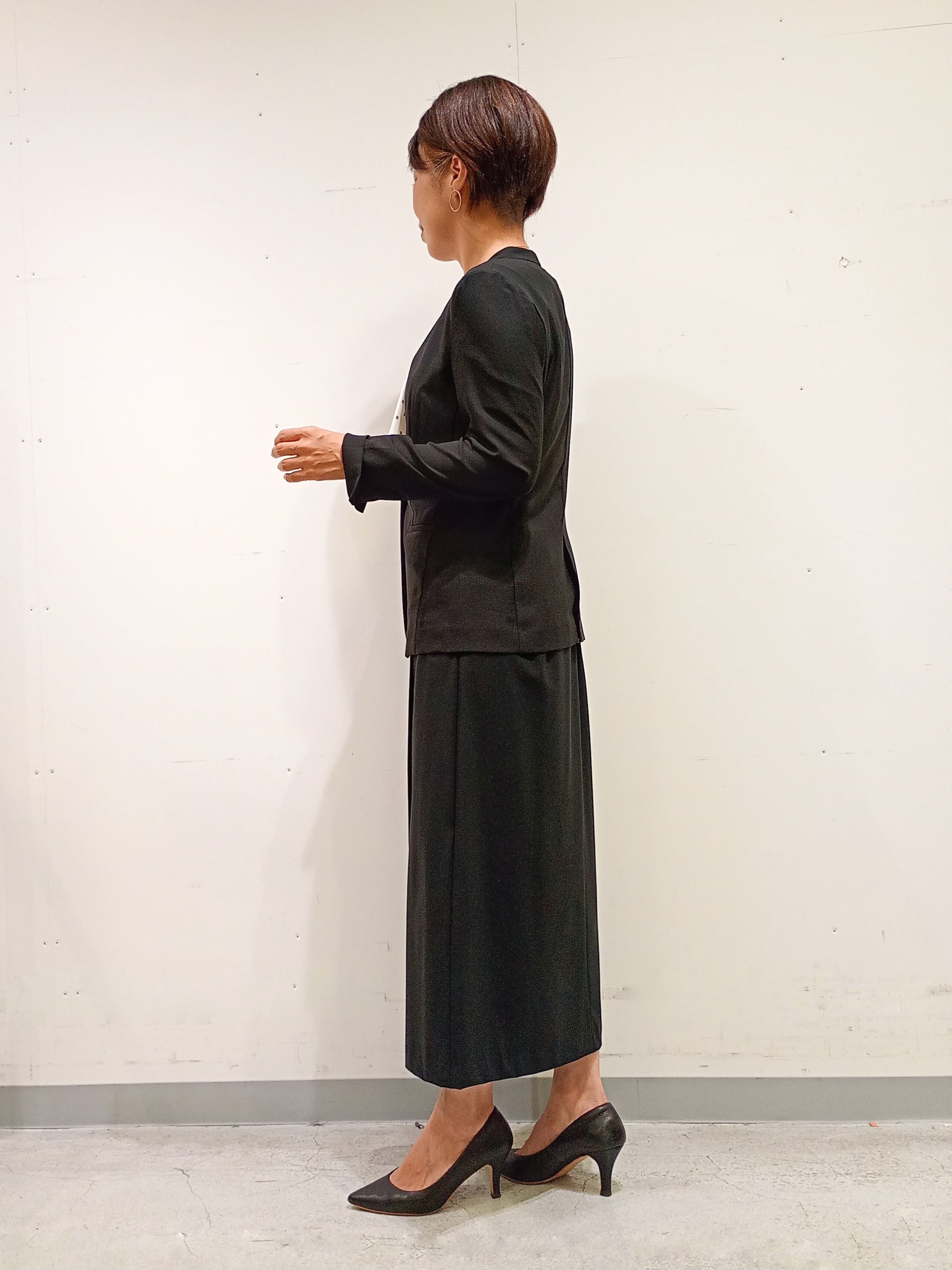 Kさんの「INDIVI｜【初秋/UVケア/着る日傘】カラーレスジャケット」を使ったコーディネート