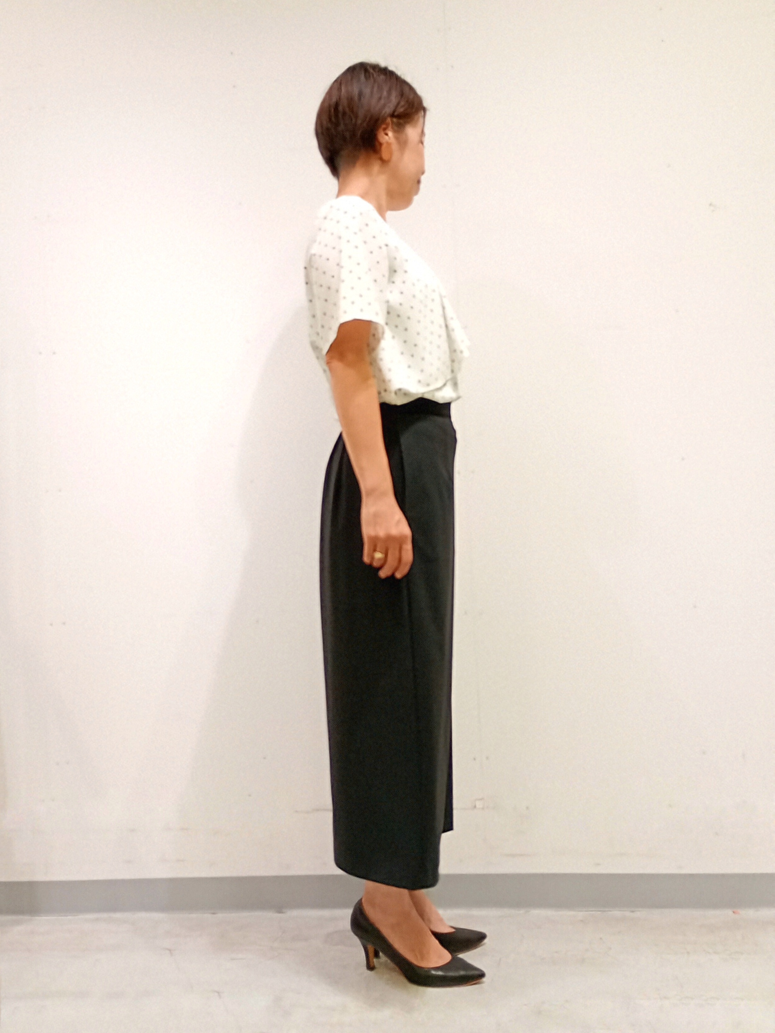 Kさんの「INDIVI｜【初秋/UVケア/着る日傘】カラーレスジャケット」を使ったコーディネート