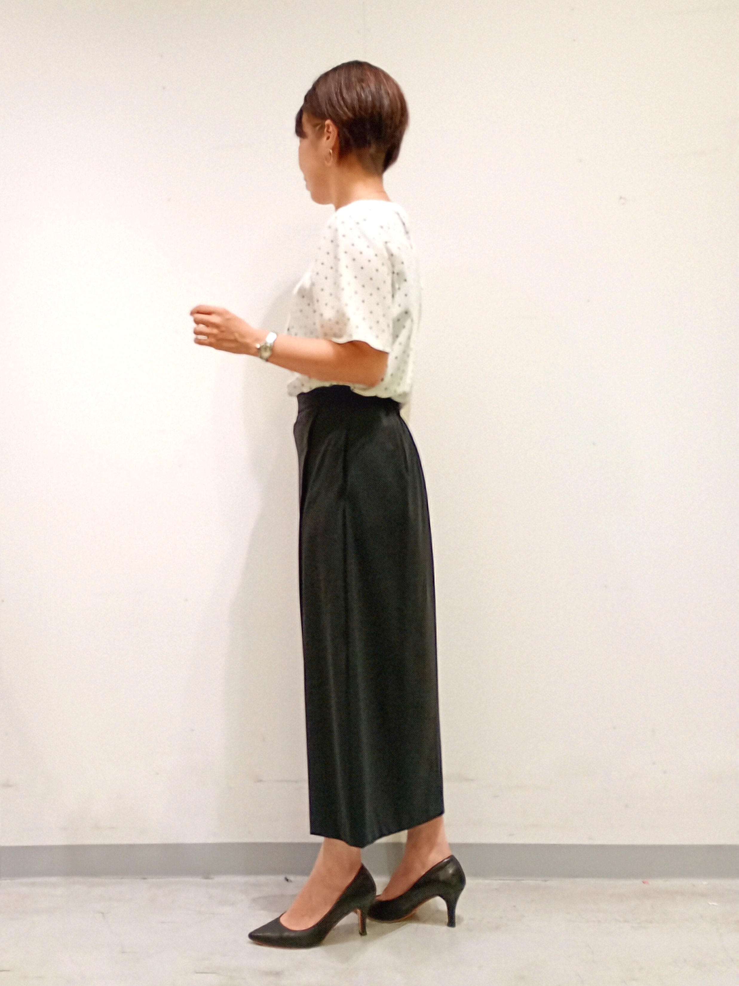 Kさんの「INDIVI｜【初秋/UVケア/着る日傘】カラーレスジャケット」を使ったコーディネート