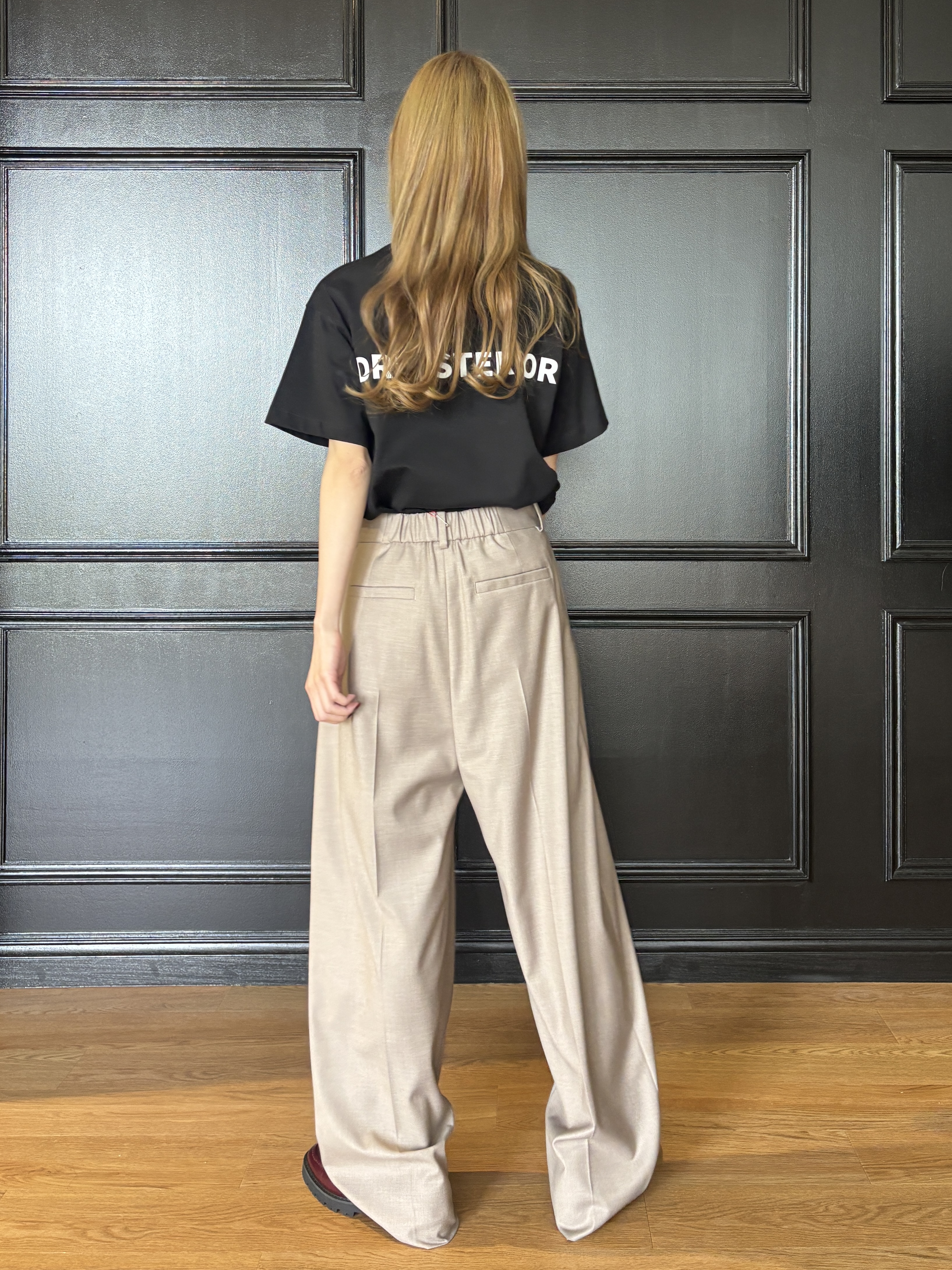 清水夏姫さんの「DRESSTERIOR｜【接触冷感】STAR WARS マンダロリアン フォトTシャツ」を使ったコーディネート