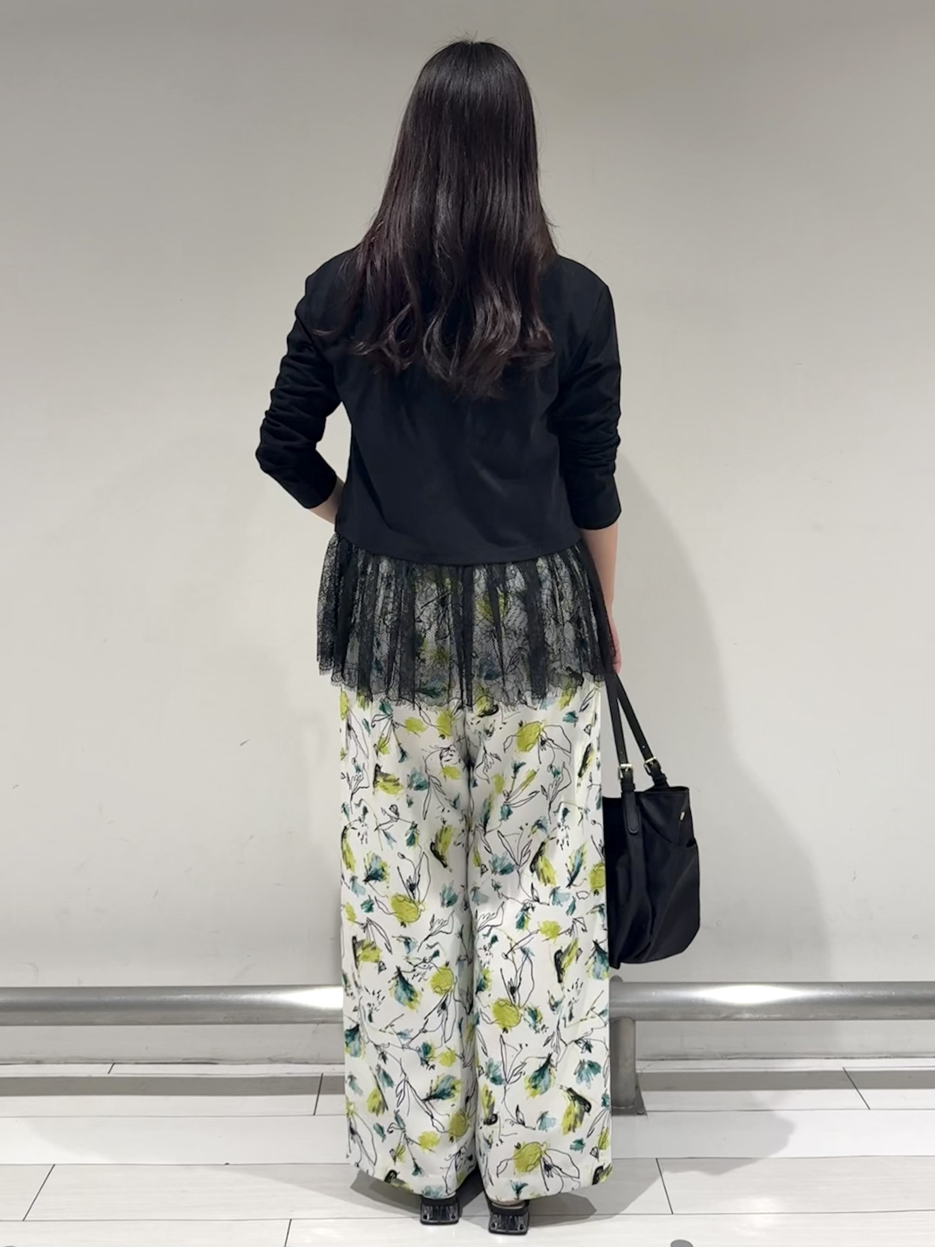 Azusaさんの「Reflect｜【UVカット／接触冷感／レイヤード◎】レース切り替えプルオーバージャージ」を使ったコーディネート
