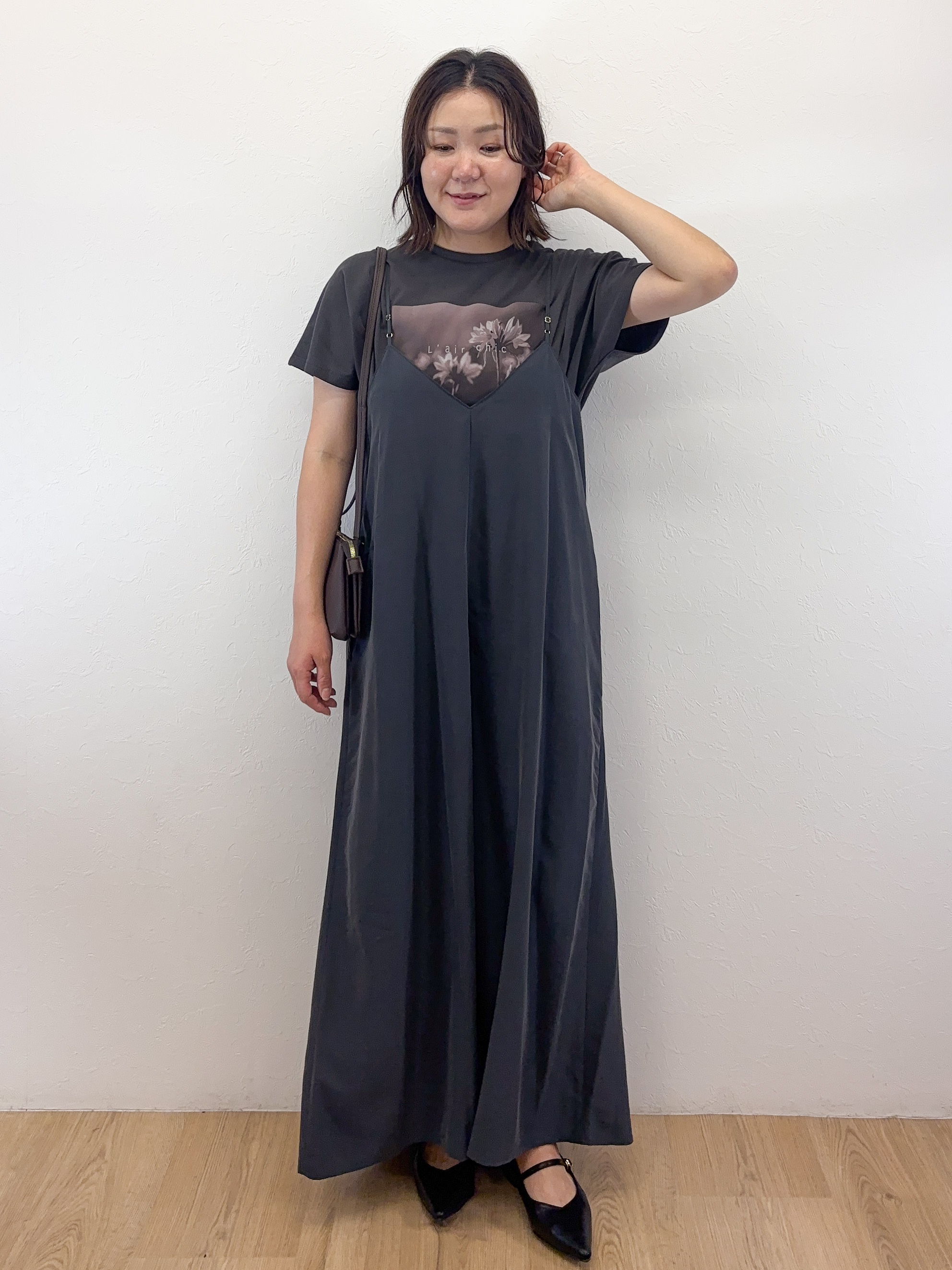 Takeさんの「OPAQUE.CLIP｜フォトプリントTシャツ【洗濯機OK】」を使ったコーディネート
