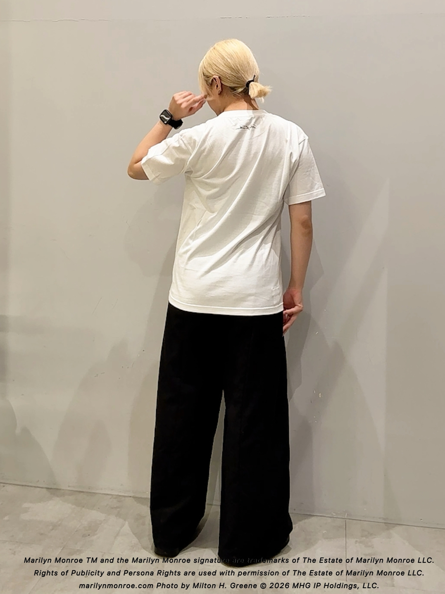 ユウナさんの「TAKEO KIKUCHI｜【別注】マリリン・モンロー/フォトTシャツ」を使ったコーディネート