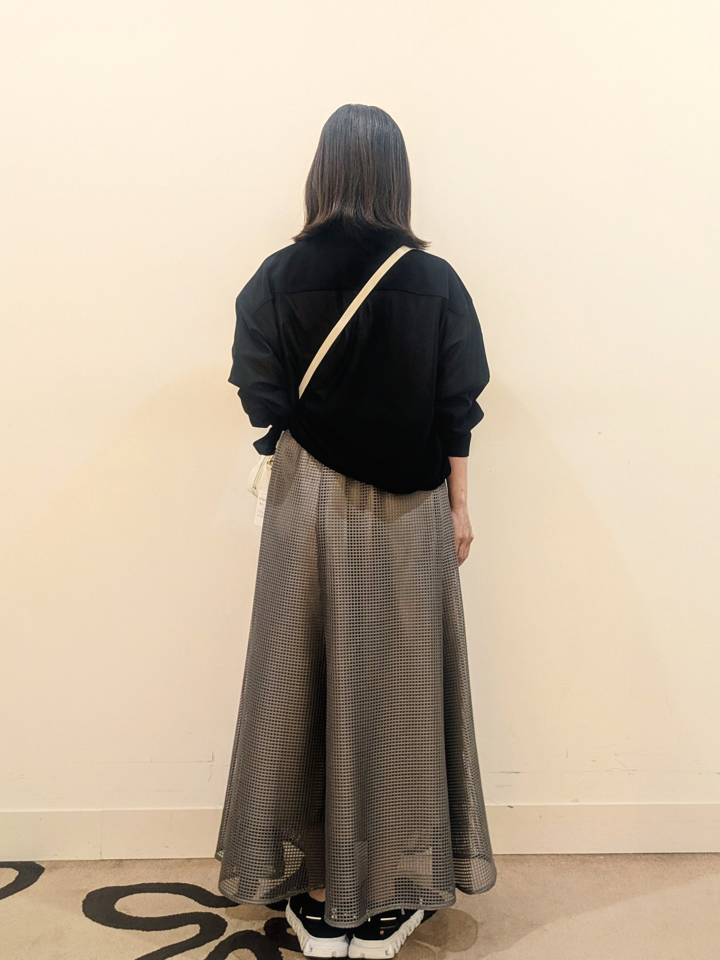 laverさんの「UNTITLED｜◆【古畑星夏さん着用/洗える】シアーブルゾン」を使ったコーディネート