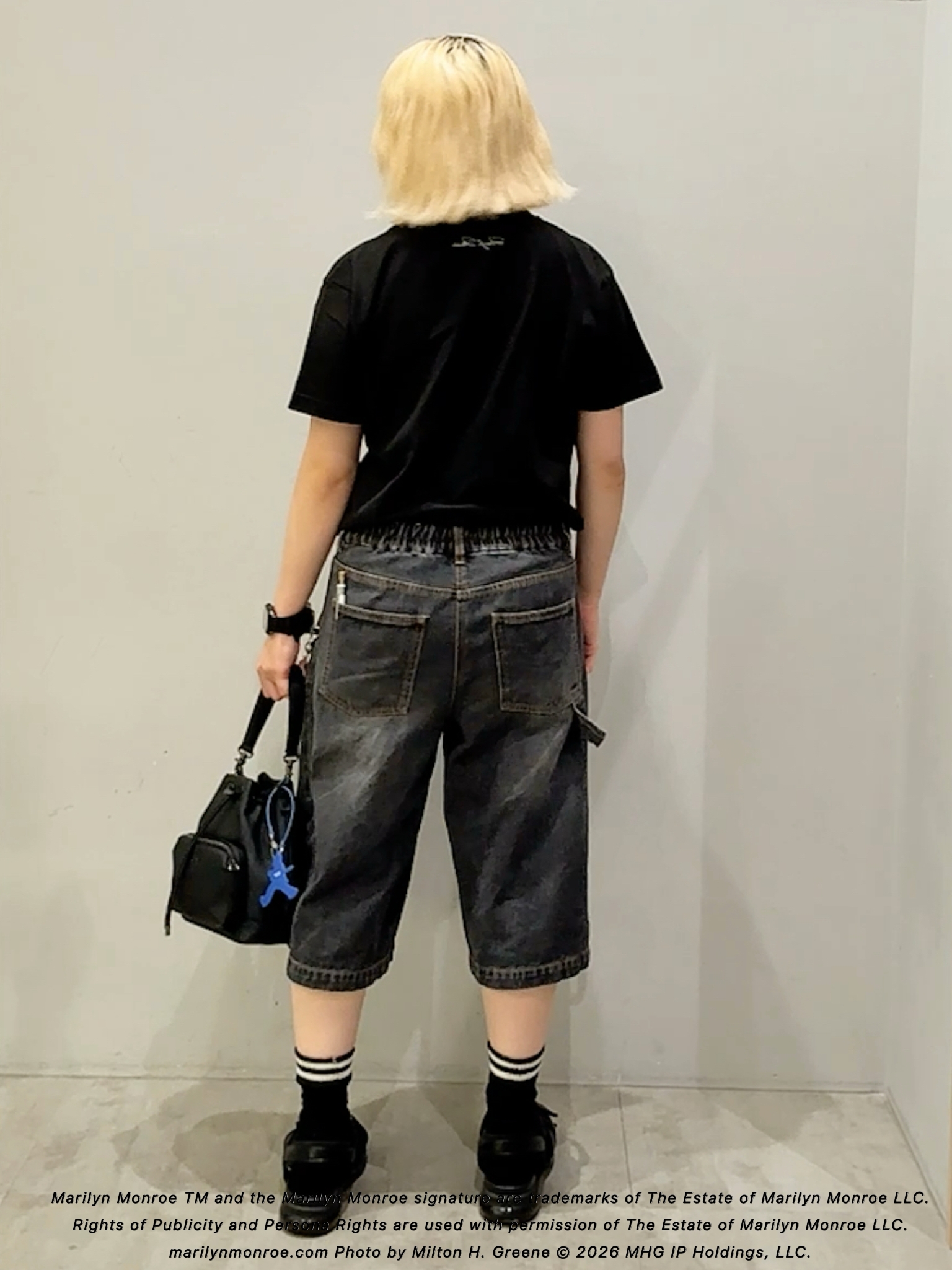 ユウナさんの「TAKEO KIKUCHI｜【別注】マリリン・モンロー/フォトTシャツ」を使ったコーディネート
