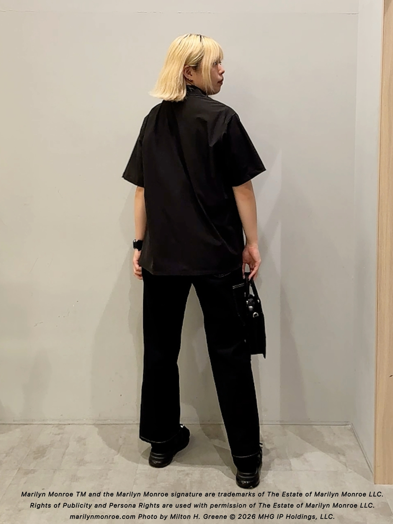 ユウナさんの「TAKEO KIKUCHI｜【別注】マリリン・モンロー/フォトTシャツ」を使ったコーディネート