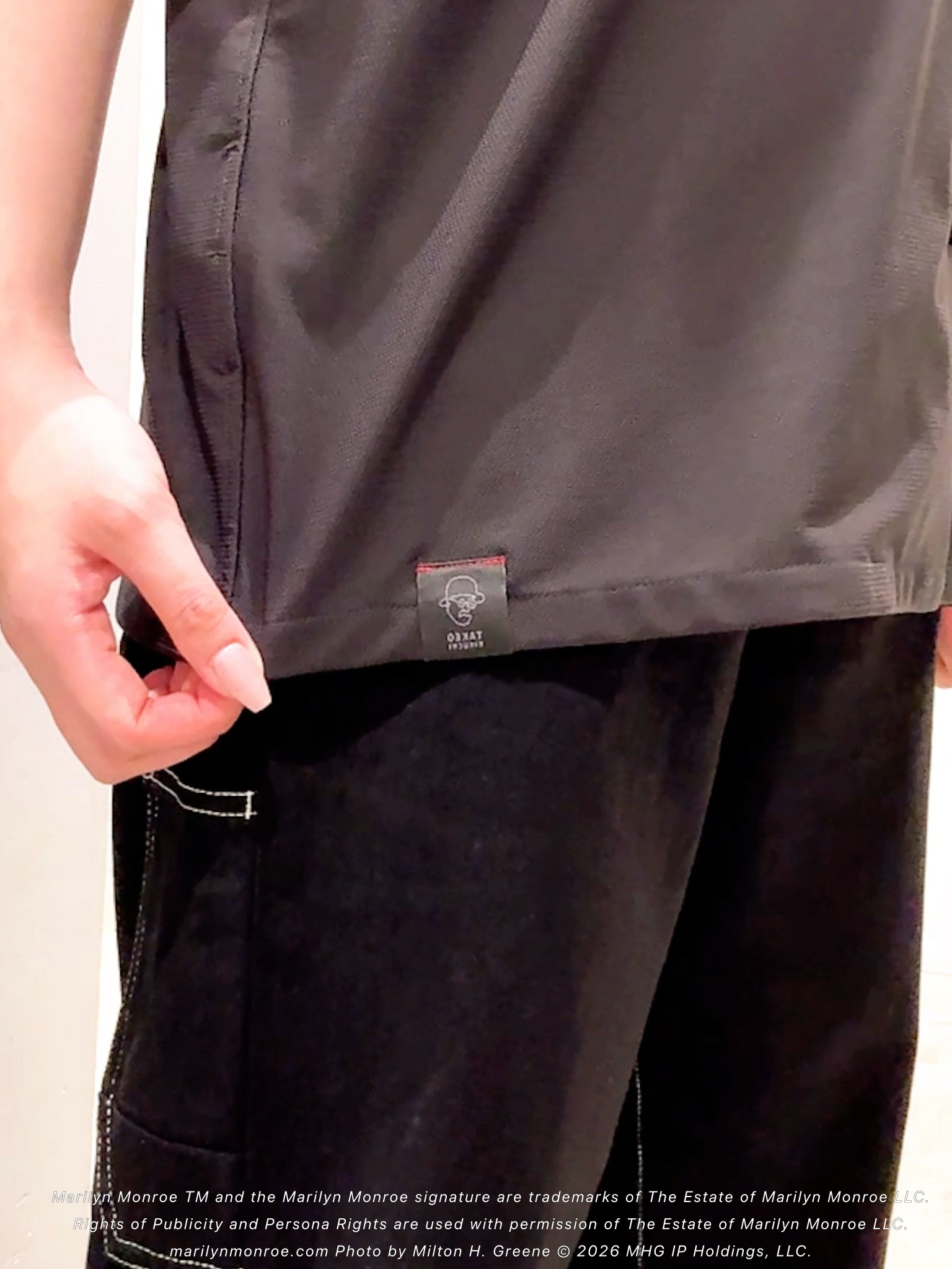 ユウナさんの「TAKEO KIKUCHI｜【別注】マリリン・モンロー/フォトTシャツ」を使ったコーディネート