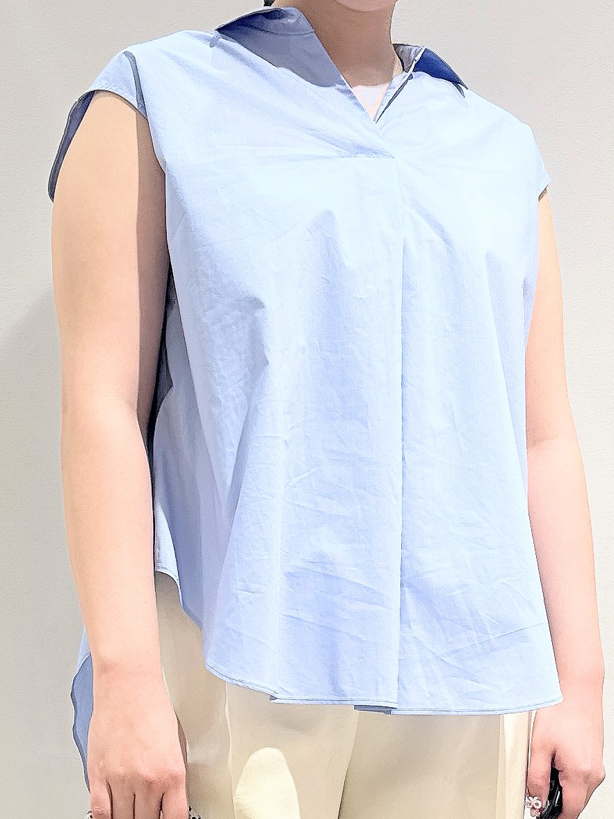 なかもとあきさんの「DRESSTERIOR｜フレンチスリーブ スキッパーブラウス」を使ったコーディネート