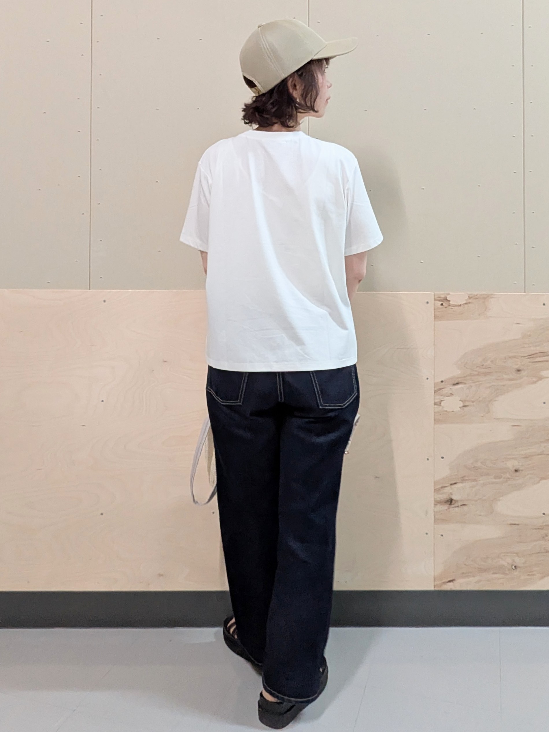 mamさんの「OPAQUE.CLIP｜【UV】フラワープリントTシャツ≪洗濯機OK／接触冷感≫」を使ったコーディネート