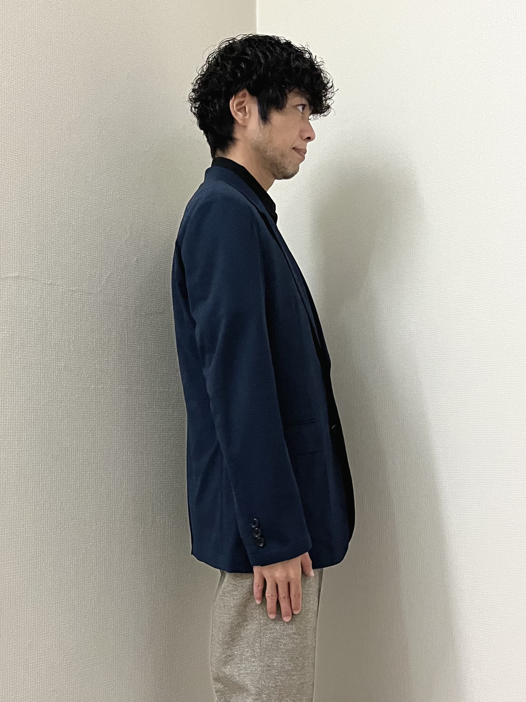 URAさんの「TAKEO KIKUCHI｜【Begin5月号掲載/通気性】トリコットサッカー ジャケット」を使ったコーディネート