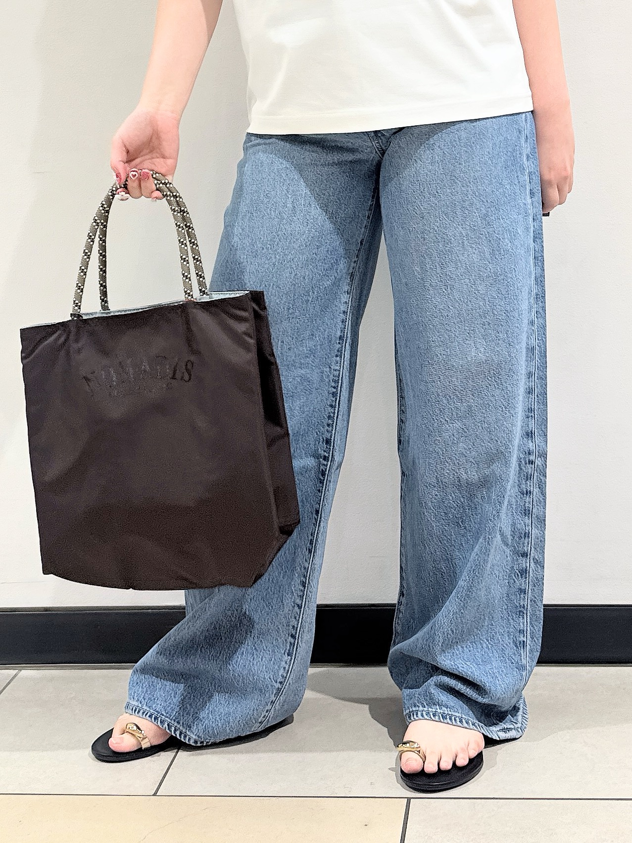 なかもとあきさんの「DRESSTERIOR｜【接触冷感／抗菌防臭／消臭】ICE CLEAR COTTON ミサイルキャットTシャツ」を使ったコーディネート