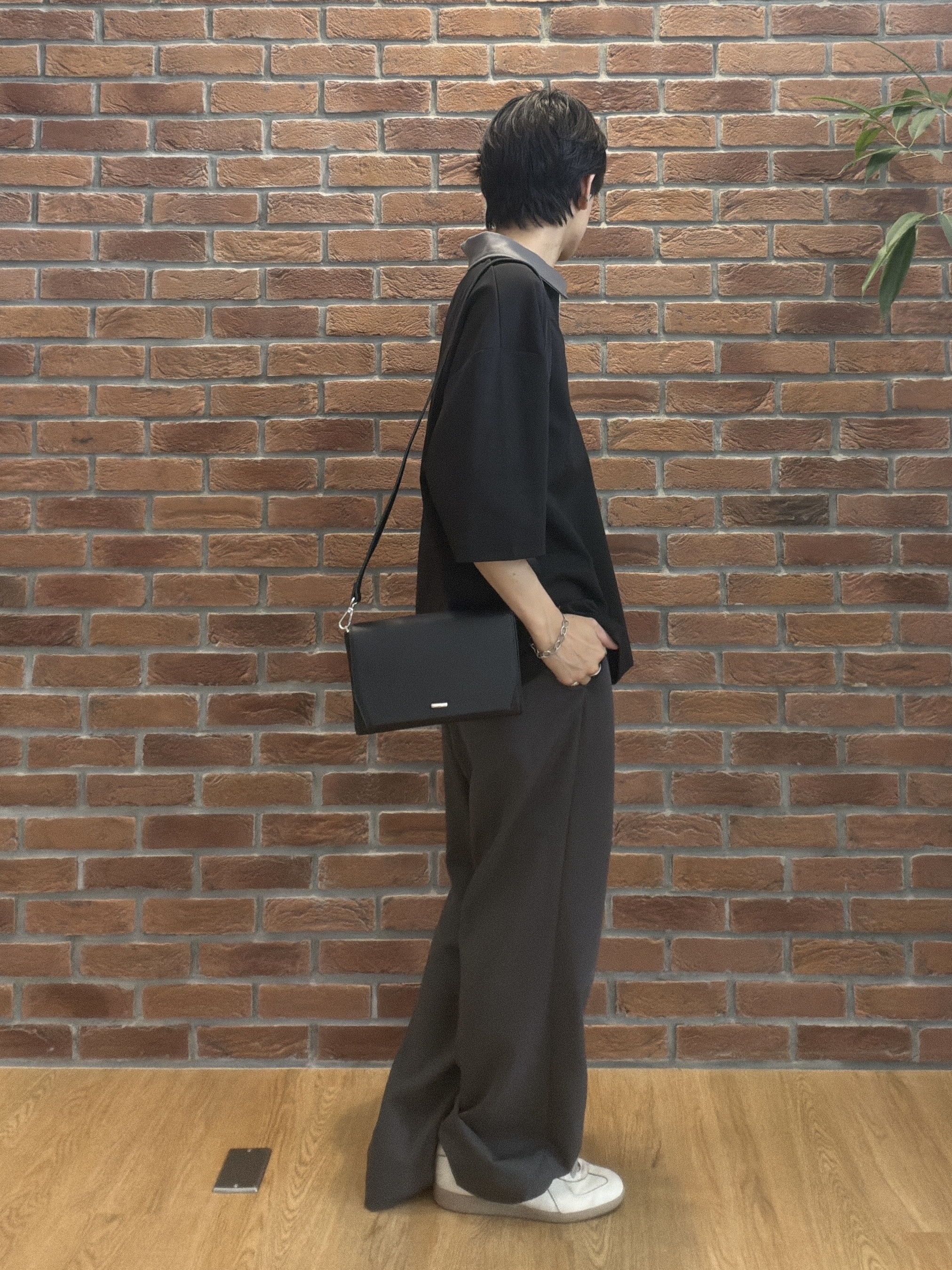 ドイさんの「tk.TAKEO KIKUCHI｜◆【防シワ／ストレッチ/セット対応可】smart shiftシリーズ バレルシルエットパンツ」を使ったコーディネート