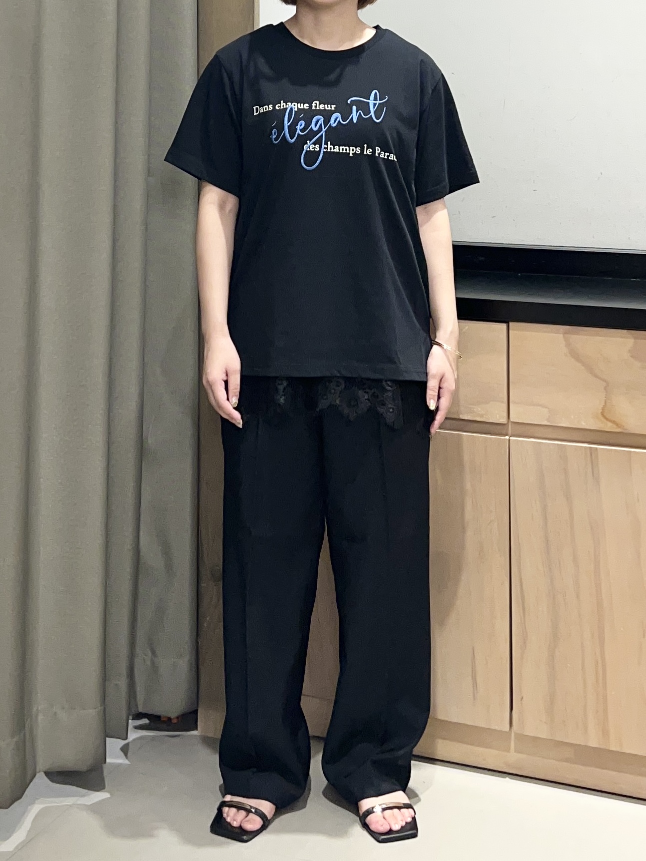 かのさんの「THE SHOP TK｜【吸水速乾】プリントアソートTシャツ」を使ったコーディネート