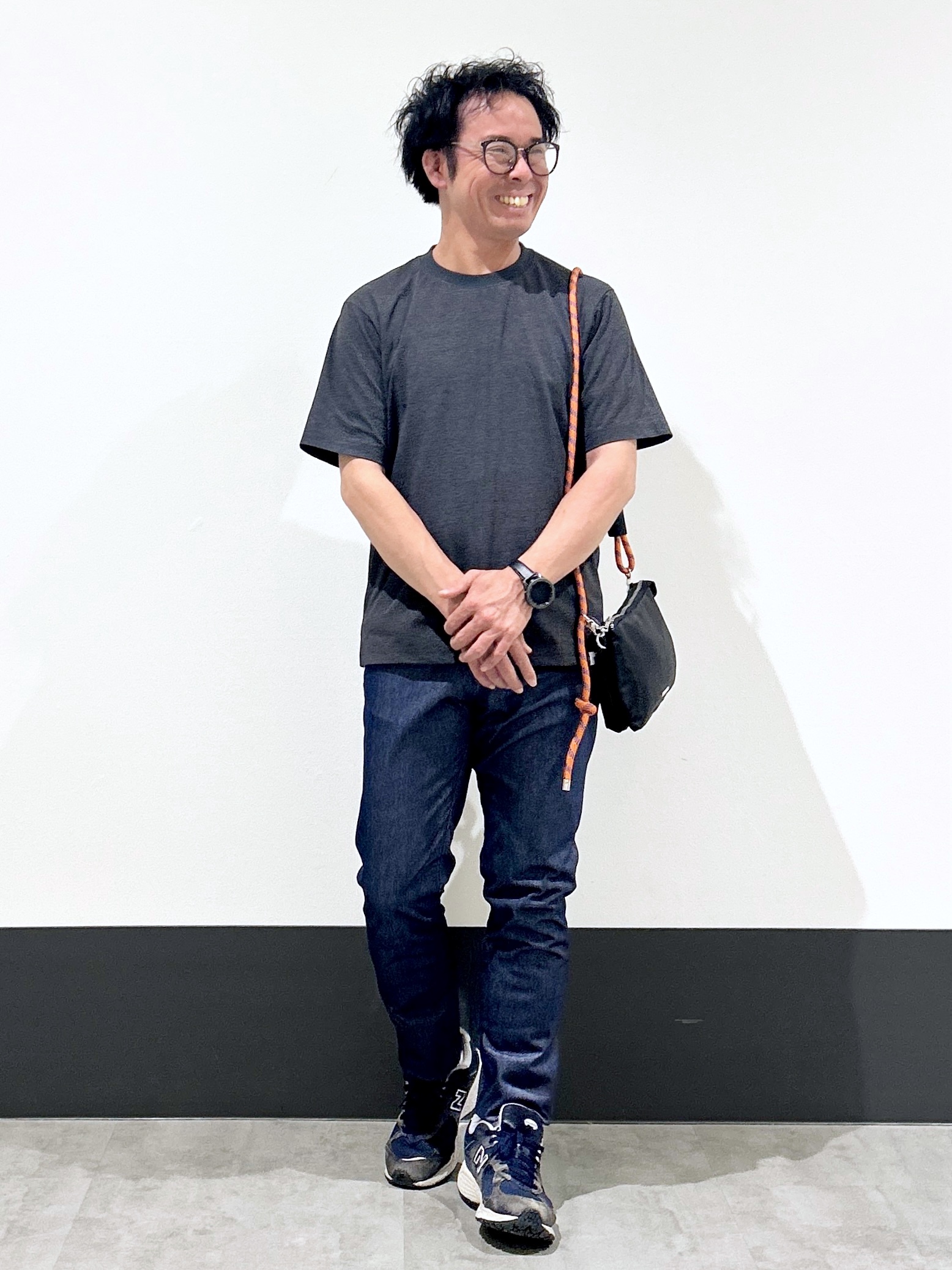 KENJI Iさんの「THE SHOP TK｜【新色追加＆再入荷!!】【吸水速乾/UV/透け防止/遮熱/接触冷感】BO-NO TEE/ボーノTシャ」を使ったコーディネート
