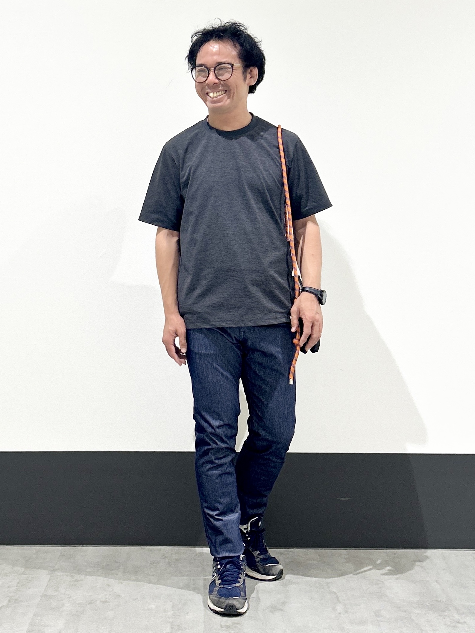 KENJI Iさんの「THE SHOP TK｜【新色追加＆再入荷!!】【吸水速乾/UV/透け防止/遮熱/接触冷感】BO-NO TEE/ボーノTシャ」を使ったコーディネート