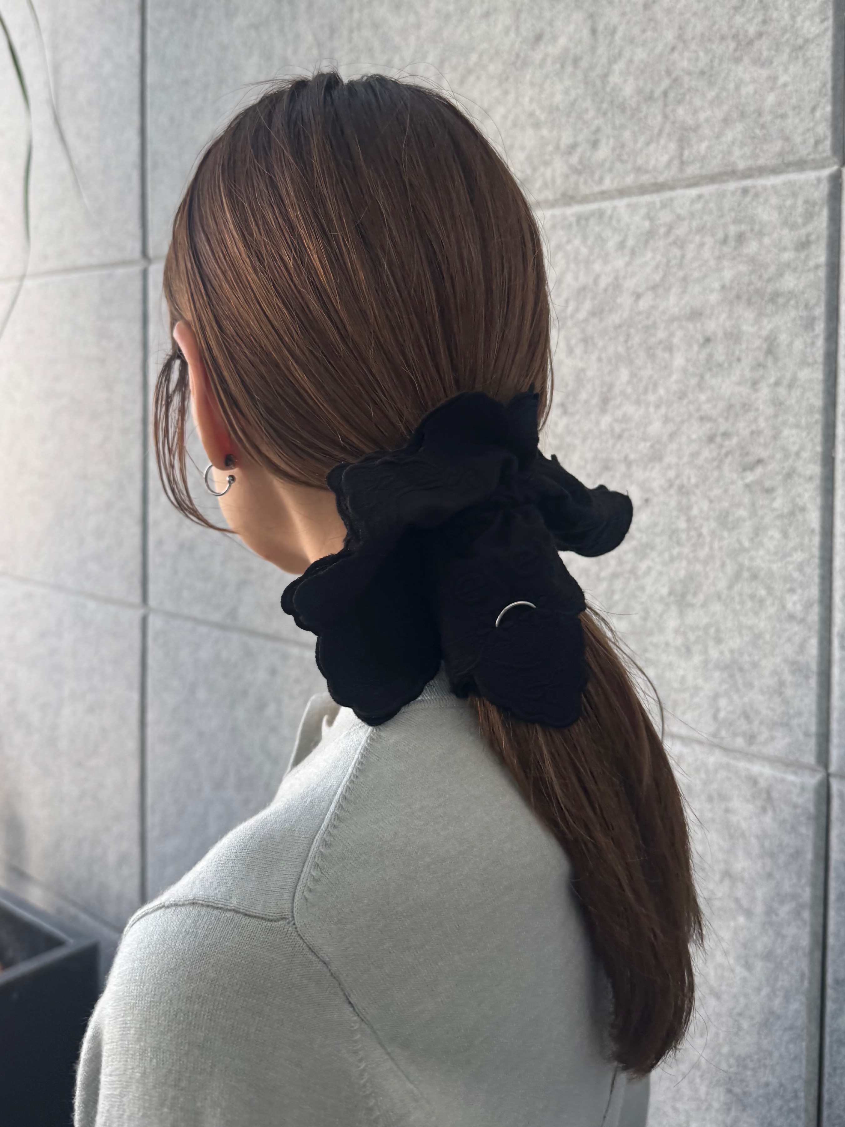 designer yukaさんの「CODE A｜modular button knit cardigan」を使ったコーディネート