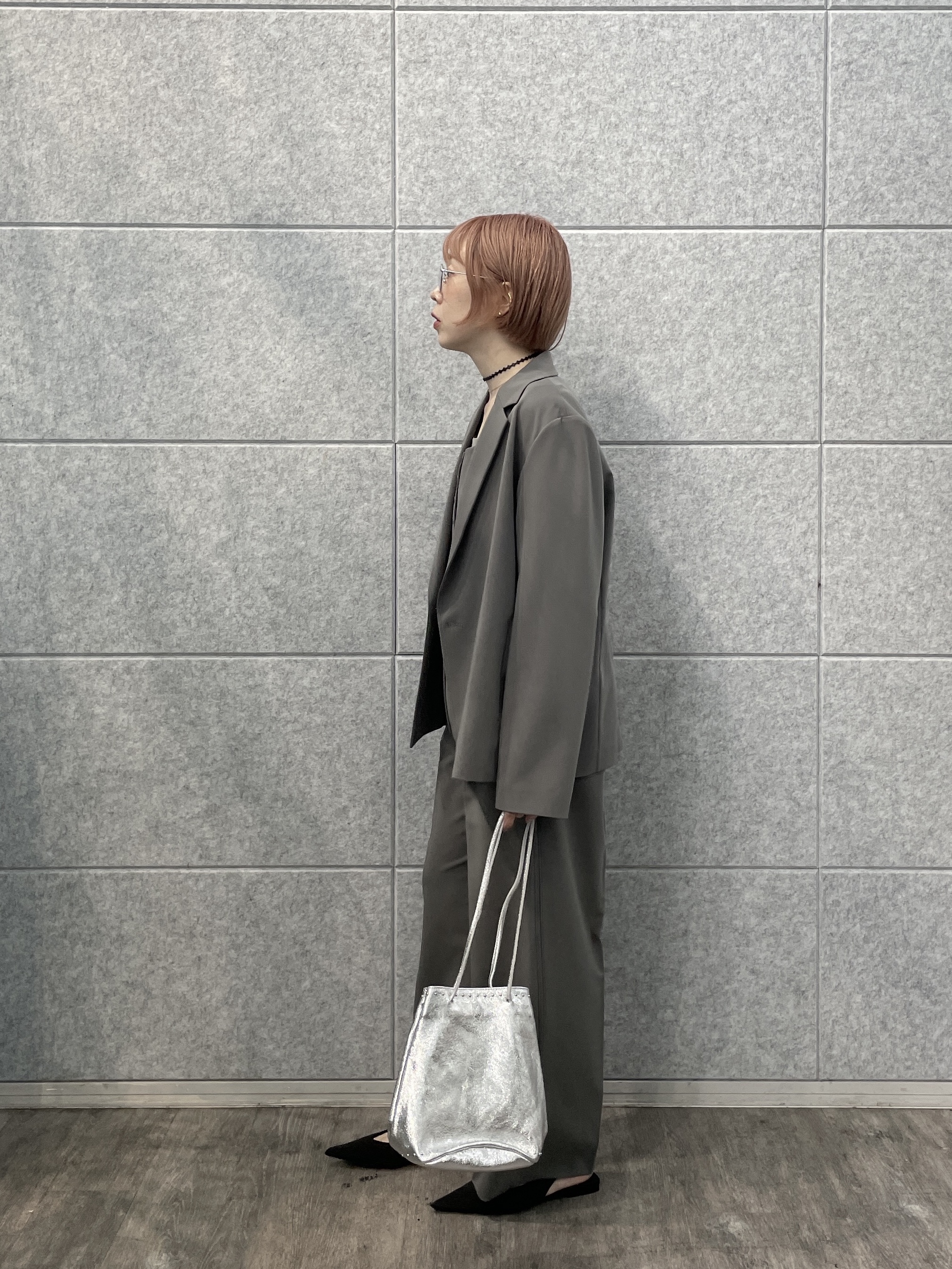 mikuさんの「INDIVI｜Comfy Set Up｜キャミジレ【セットアップ対応／通勤／カセット服】」を使ったコーディネート