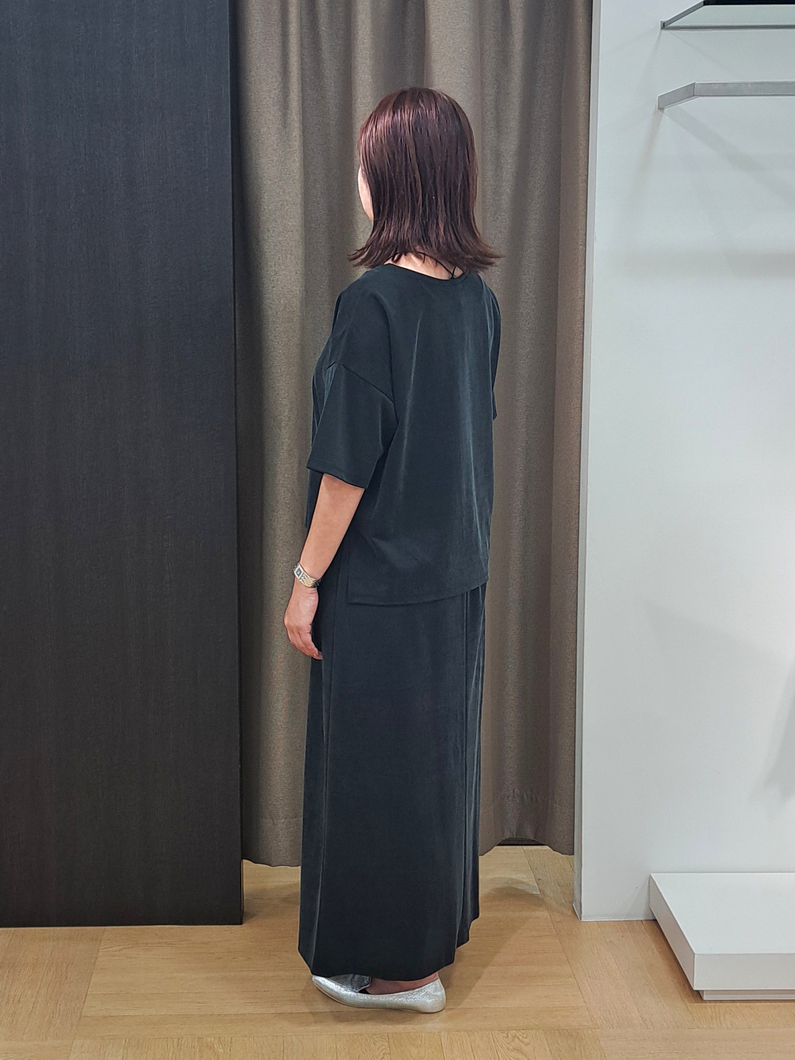 ちいさんの「UNTITLED｜【きれいめTシャツ/セットアップ可】ヴィンテージライクプルオーバー」を使ったコーディネート
