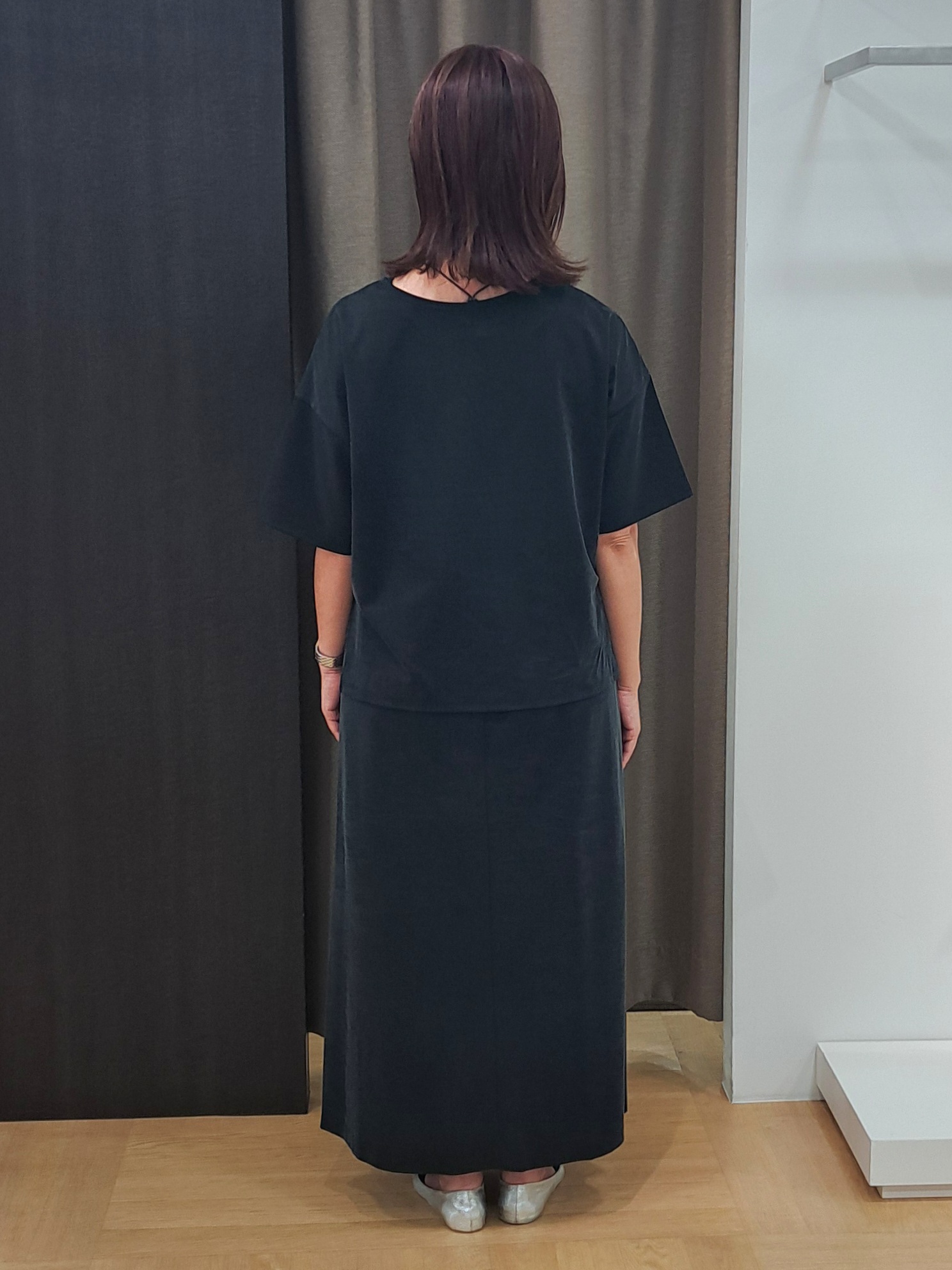 ちいさんの「UNTITLED｜【きれいめTシャツ/セットアップ可】ヴィンテージライクプルオーバー」を使ったコーディネート