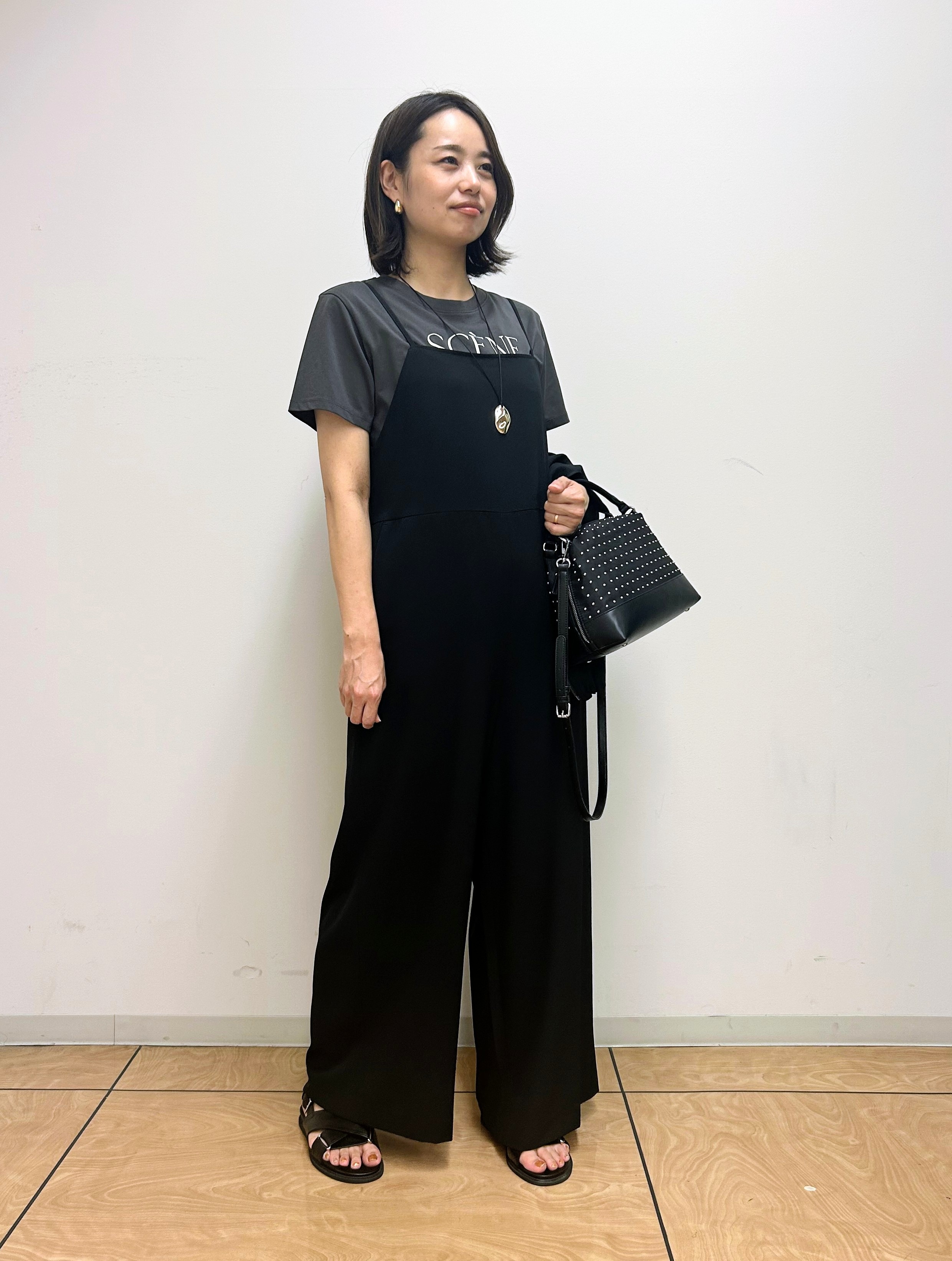 レイさんの「INDIVI｜【秋羽織り/着る日傘】ドルマンフォルムブルゾン」を使ったコーディネート