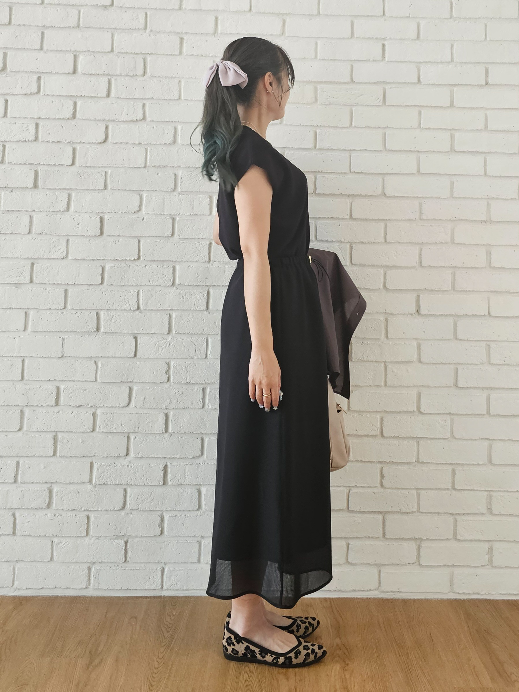 ゆゆさんの「SHOO･LA･RUE｜【通気性〇/S-LL/洗濯機可】羽織にも使いやすい きちんとベーシックシャツ」を使ったコーディネート