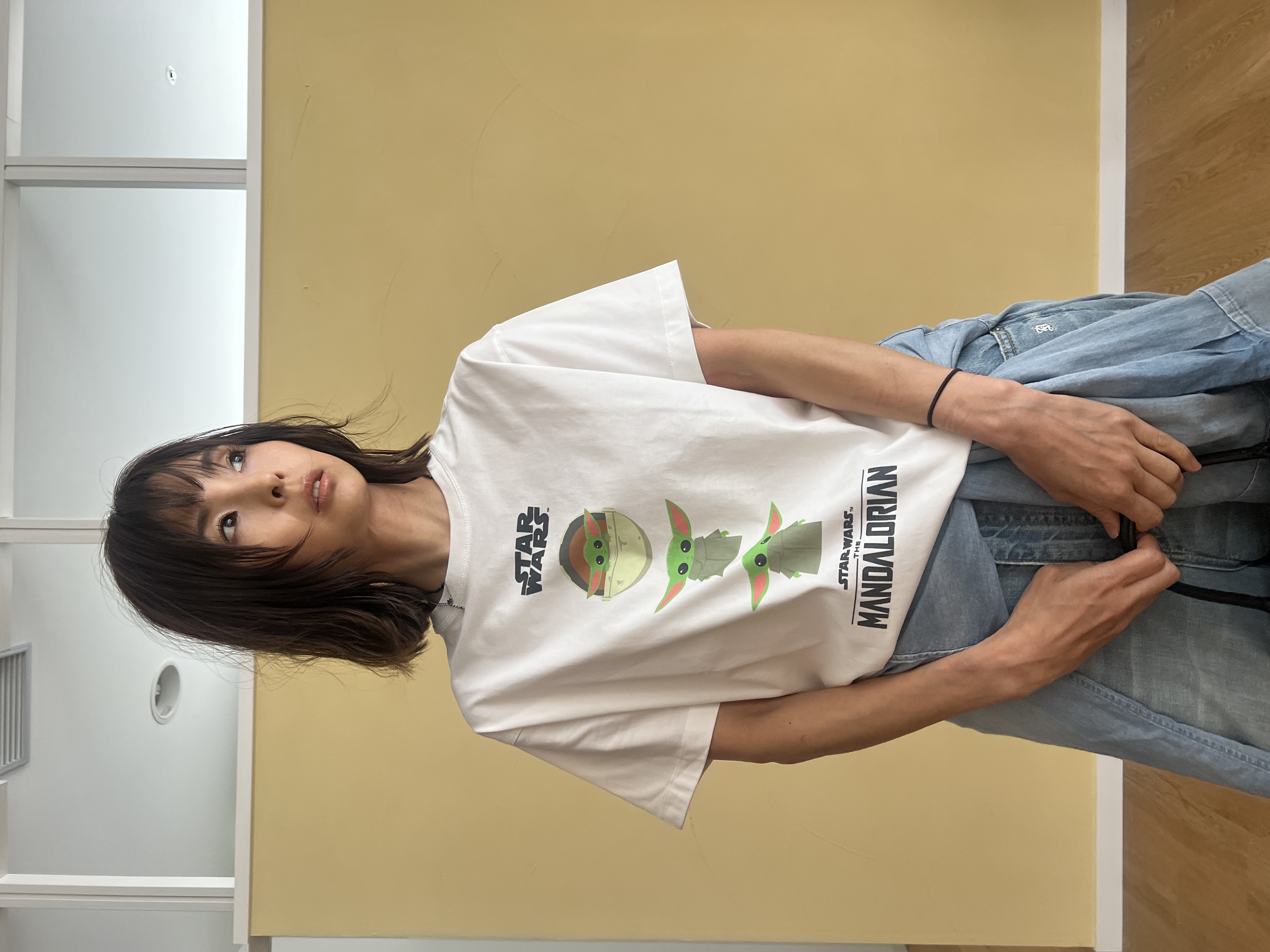 misaさんの「DRESSTERIOR｜STAR WARS グローグ グラフィックTシャツ」を使ったコーディネート