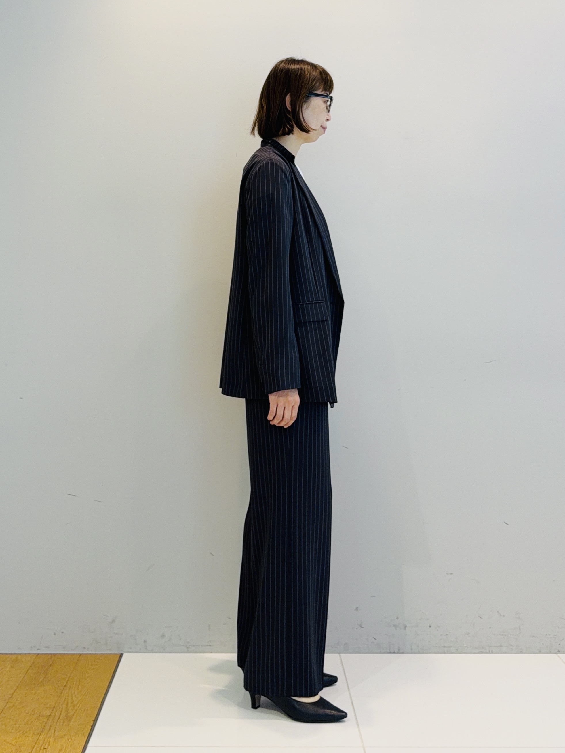 murayamaさんの「INDIVI｜【初秋/UVケア/着る日傘】ダブルジャケット」を使ったコーディネート