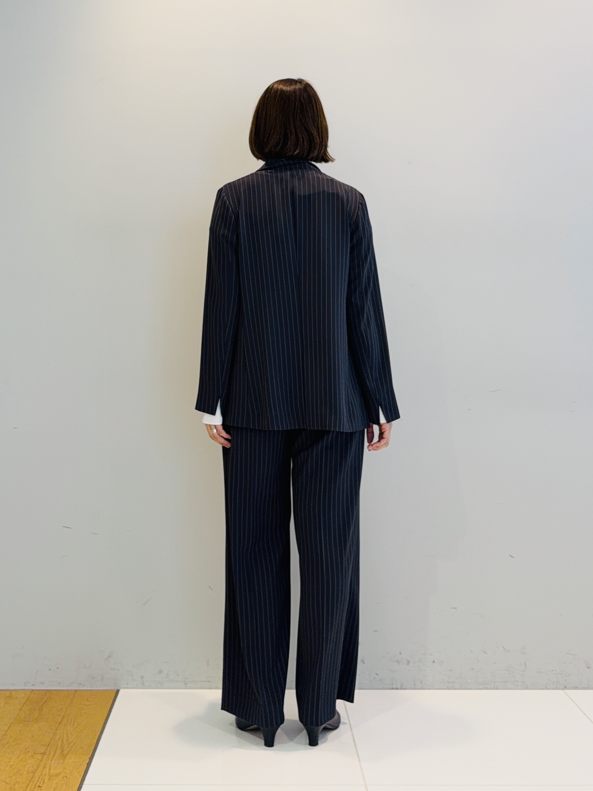 murayamaさんの「INDIVI｜【初秋/UVケア/着る日傘】ダブルジャケット」を使ったコーディネート
