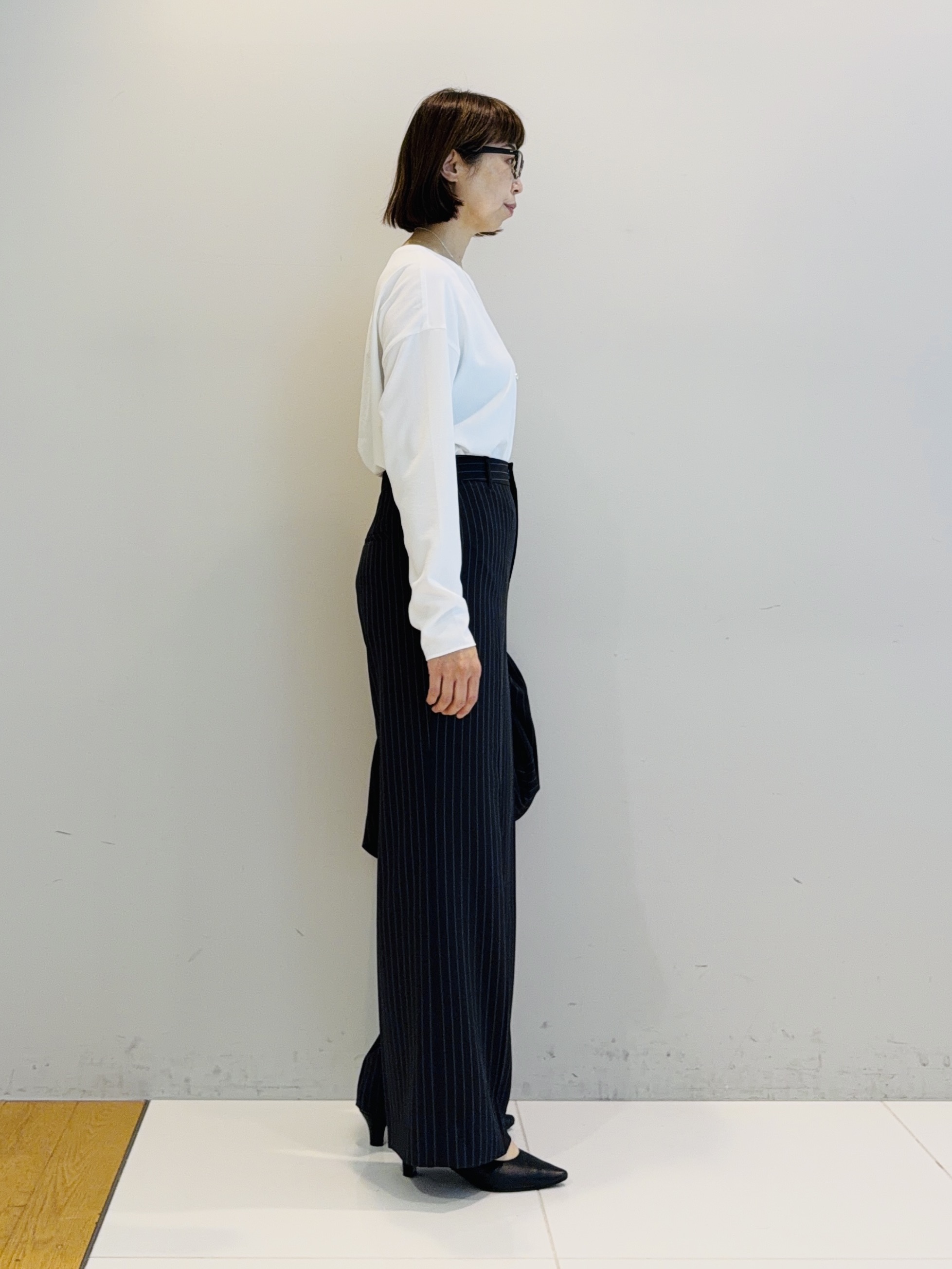 murayamaさんの「INDIVI｜【初秋/UVケア/着る日傘】ダブルジャケット」を使ったコーディネート