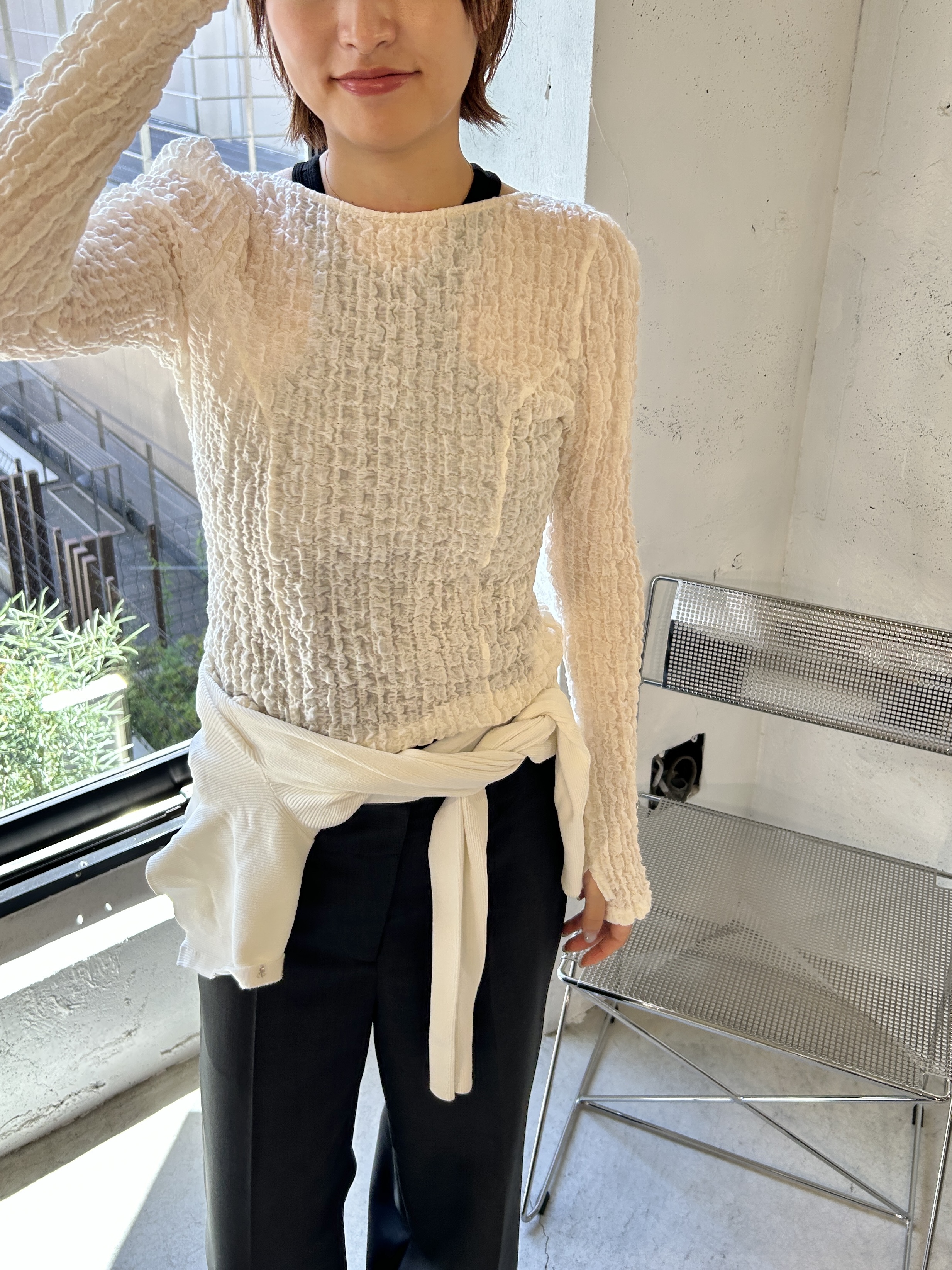 harunaさんの「CODE A｜【Re】【Cup-in】design cut tank」を使ったコーディネート