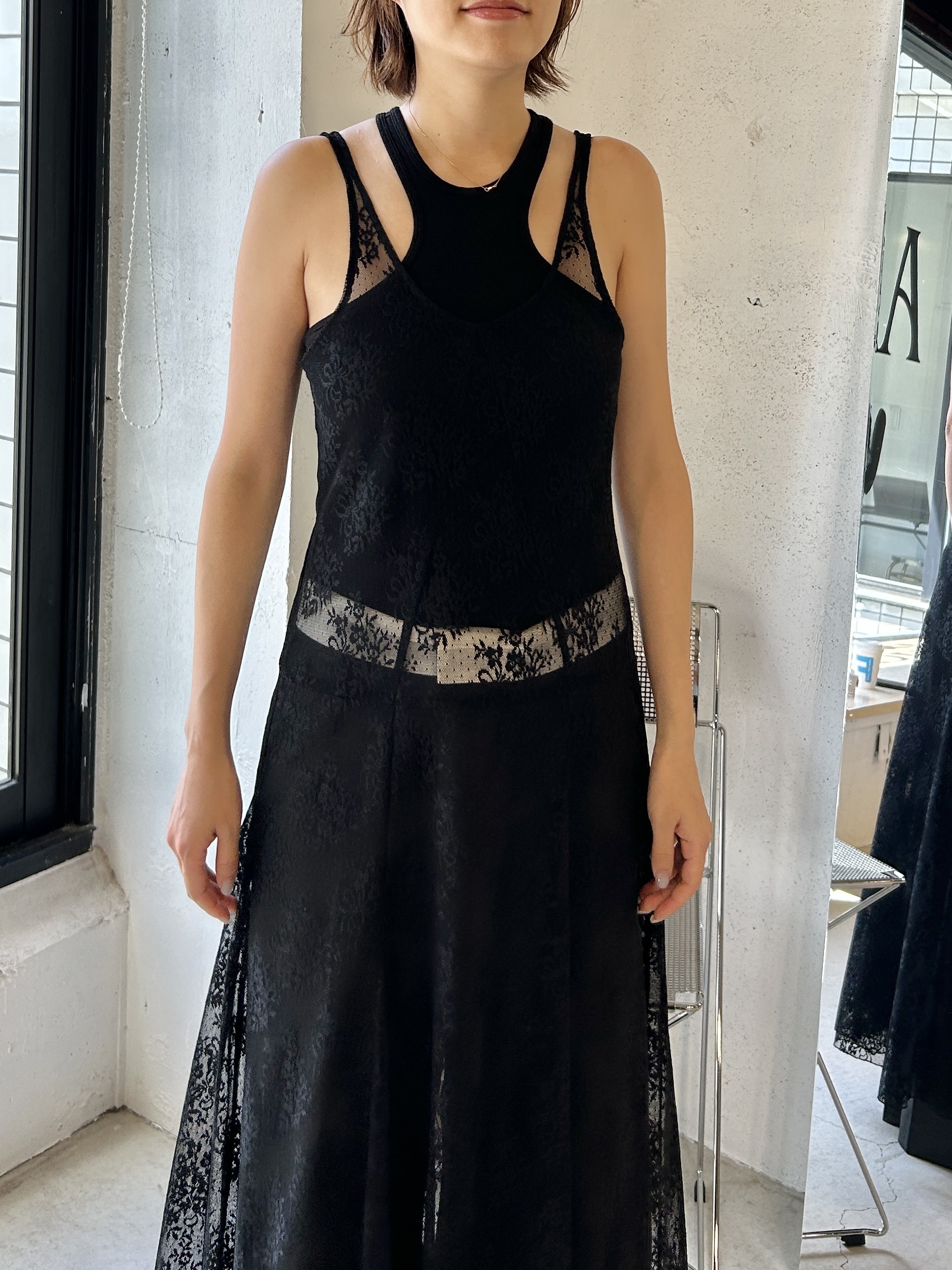 harunaさんの「CODE A｜turn up chic trousers」を使ったコーディネート