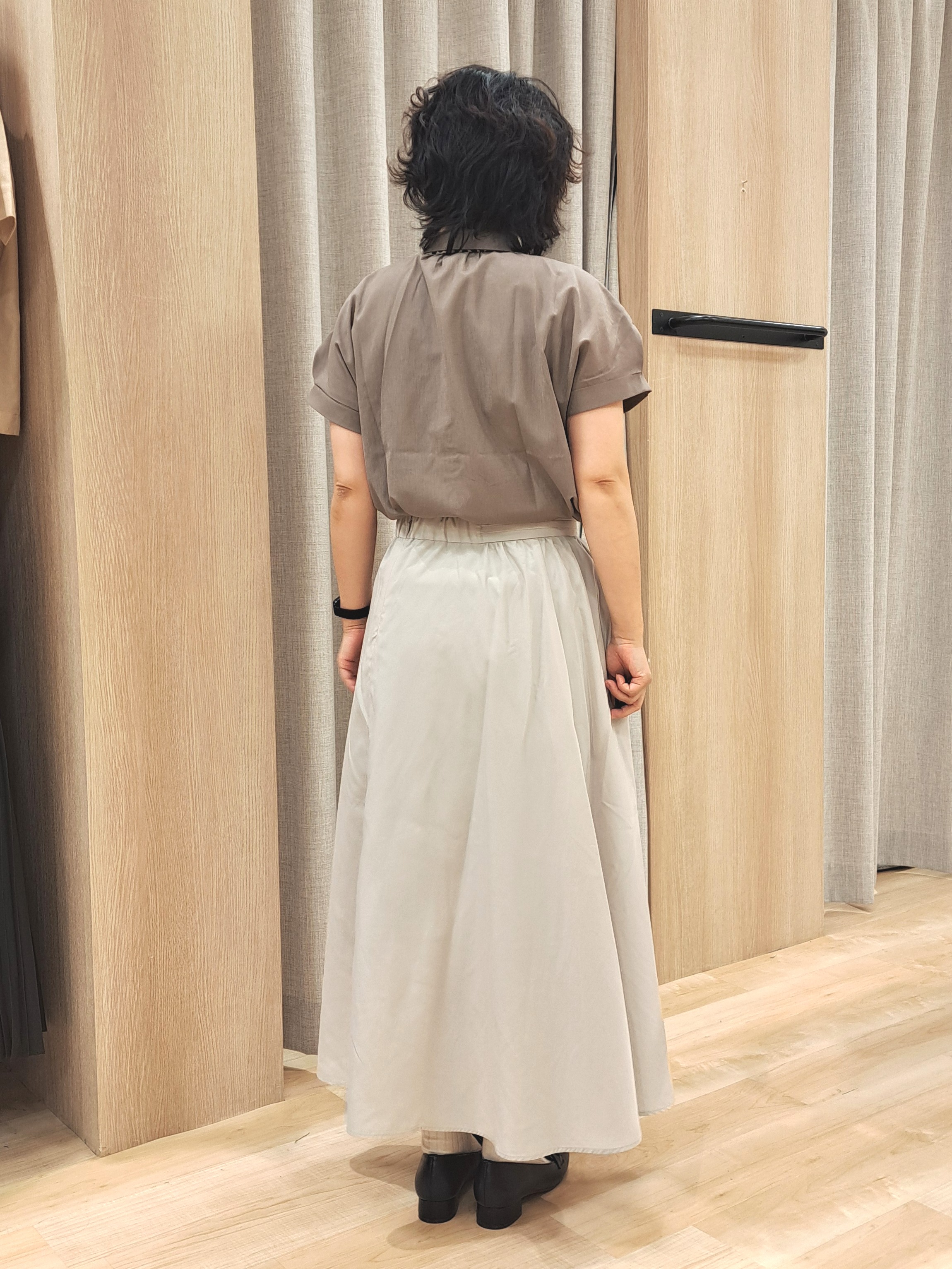 ふるさんの「grove｜ドルマンシャツブラウス」を使ったコーディネート