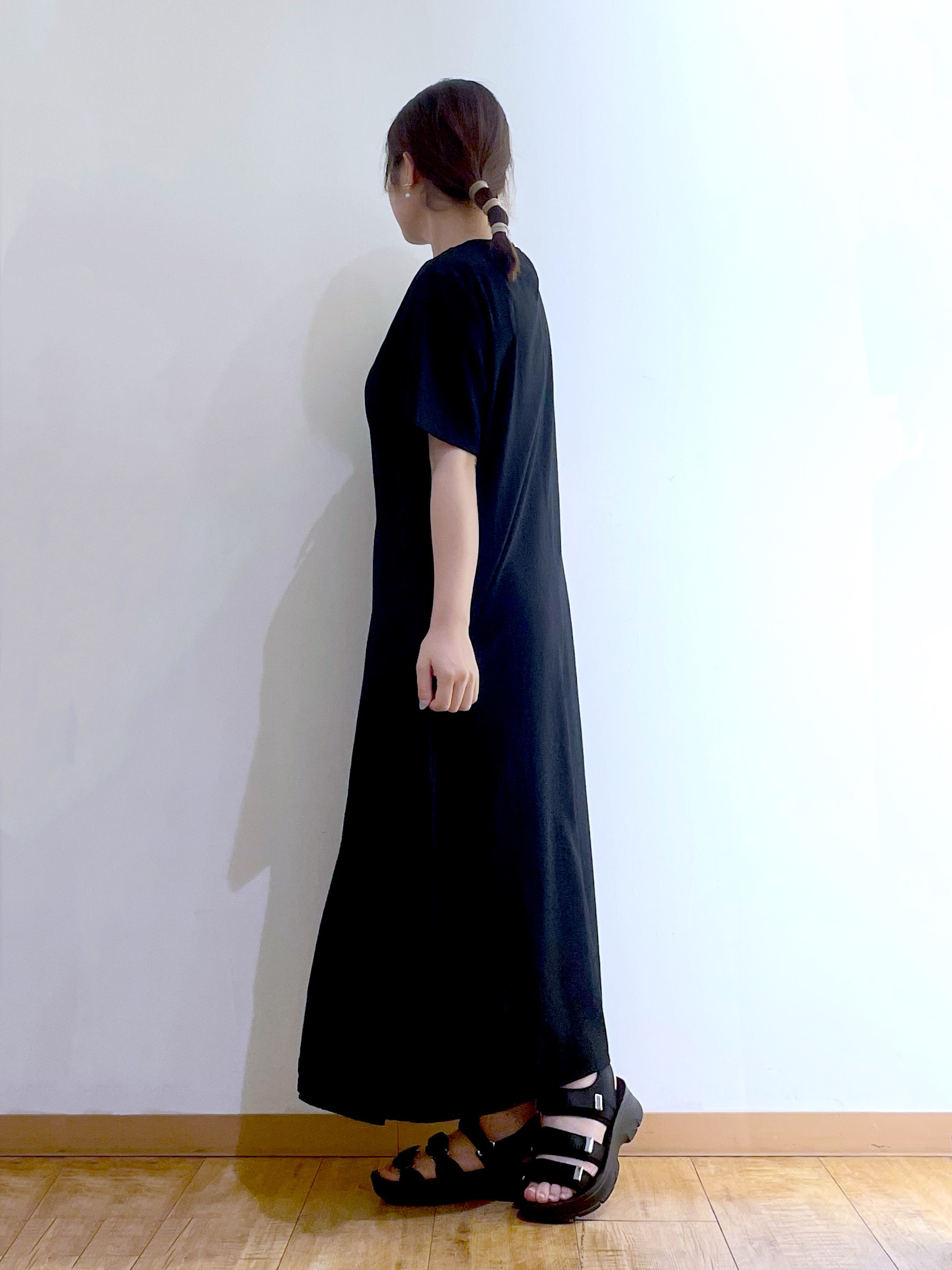 かのさんの「SHOO･LA･RUE｜【通気性〇/S-LL/洗濯機可】羽織にも使いやすい きちんとベーシックシャツ」を使ったコーディネート