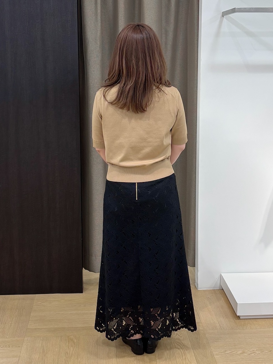 Keiさんの「UNTITLED｜【すっきり秋羽織り/前開きボタン】ドライタッチ5分袖カーディガン」を使ったコーディネート