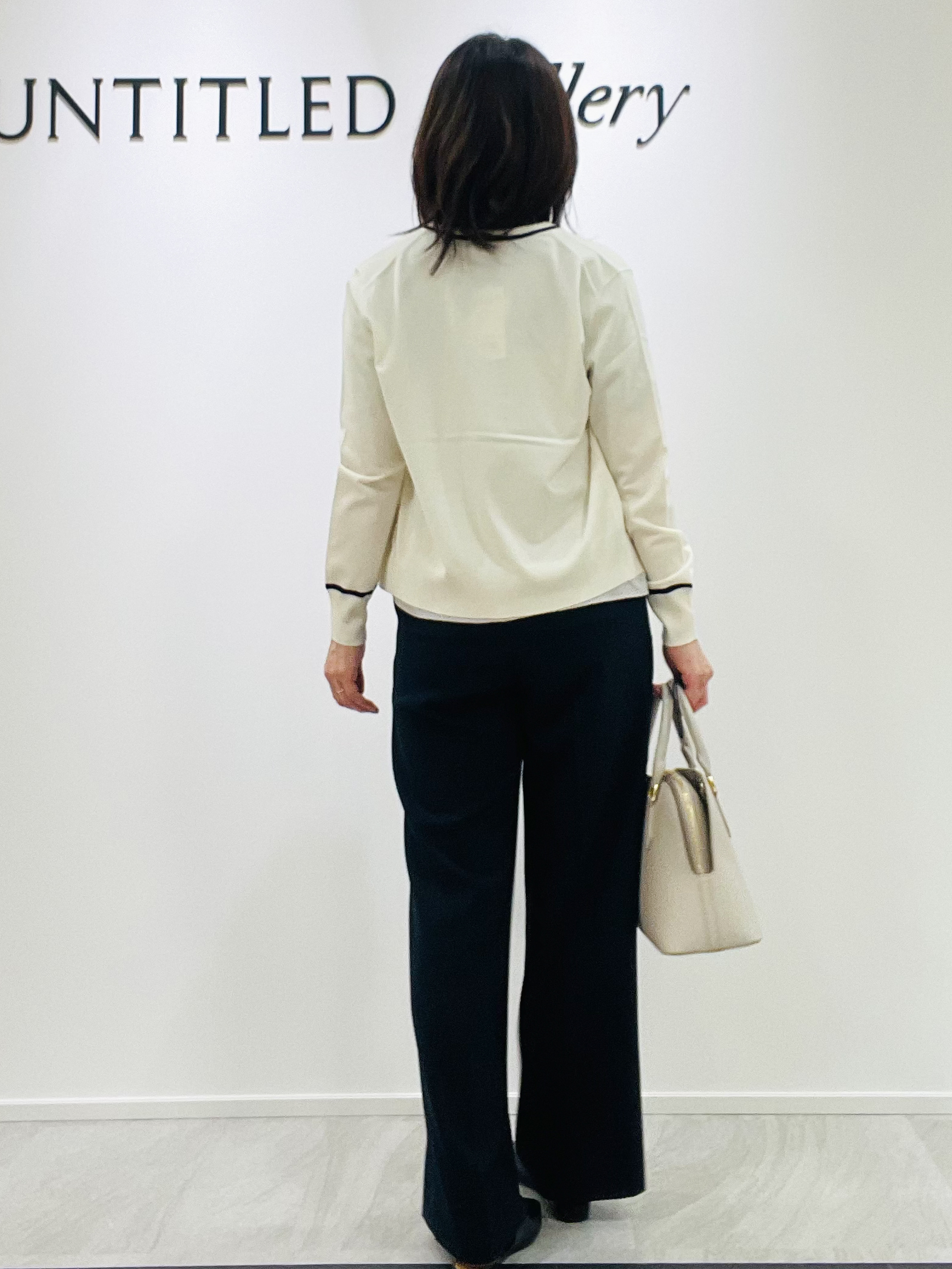 めいさんの「UNTITLED｜【アンサンブル可能/秋羽織り】コンパクトニットカーディガン」を使ったコーディネート