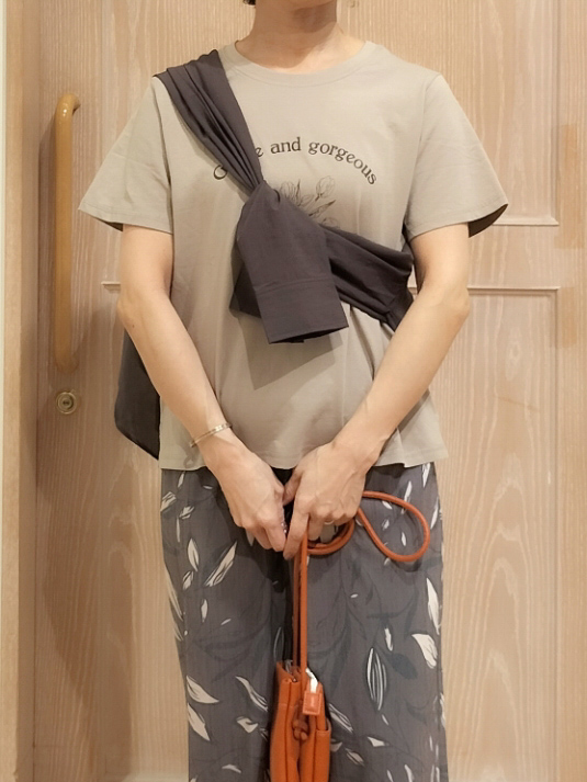 YUKIさんの「SHOO･LA･RUE｜【通気性〇/S-LL/洗濯機可】羽織にも使いやすい きちんとベーシックシャツ」を使ったコーディネート