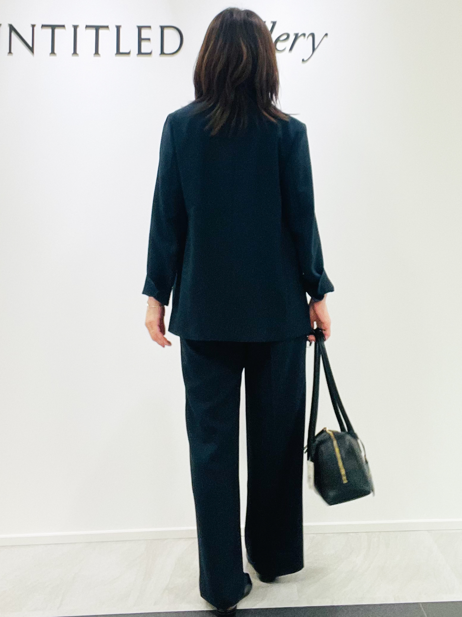 めいさんの「UNTITLED｜【新色追加/セットアップ可】エアリー ダブルブレストジャケット」を使ったコーディネート